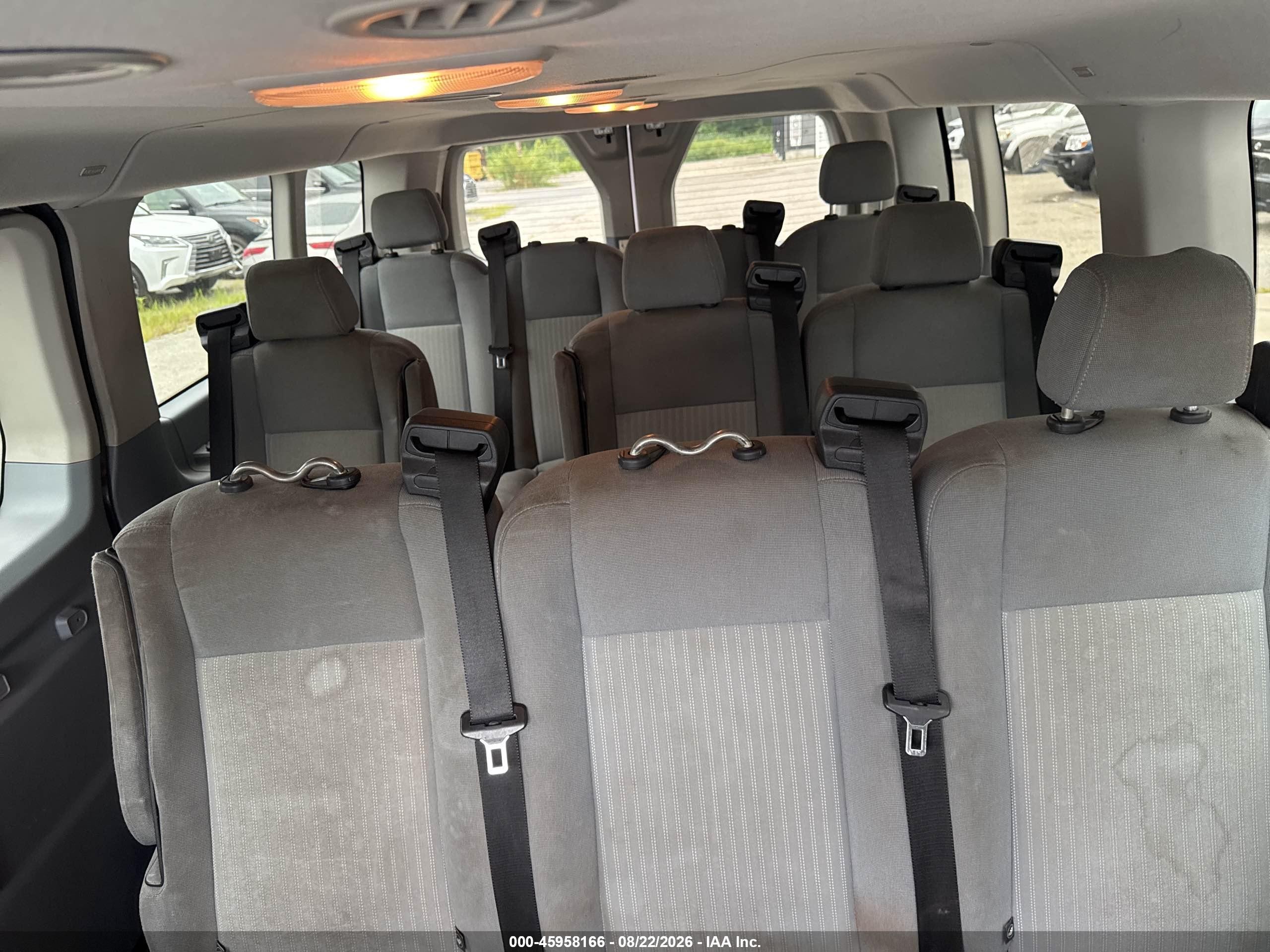 2015 Ford Transit-350 Xlt White vin: 1FBZX2ZM5FKA31332