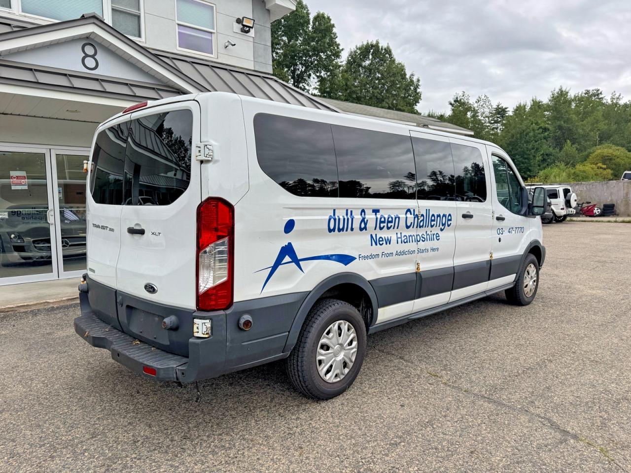2015 Ford Transit T-350 Белый vin: 1FBZX2ZM5FKA31332