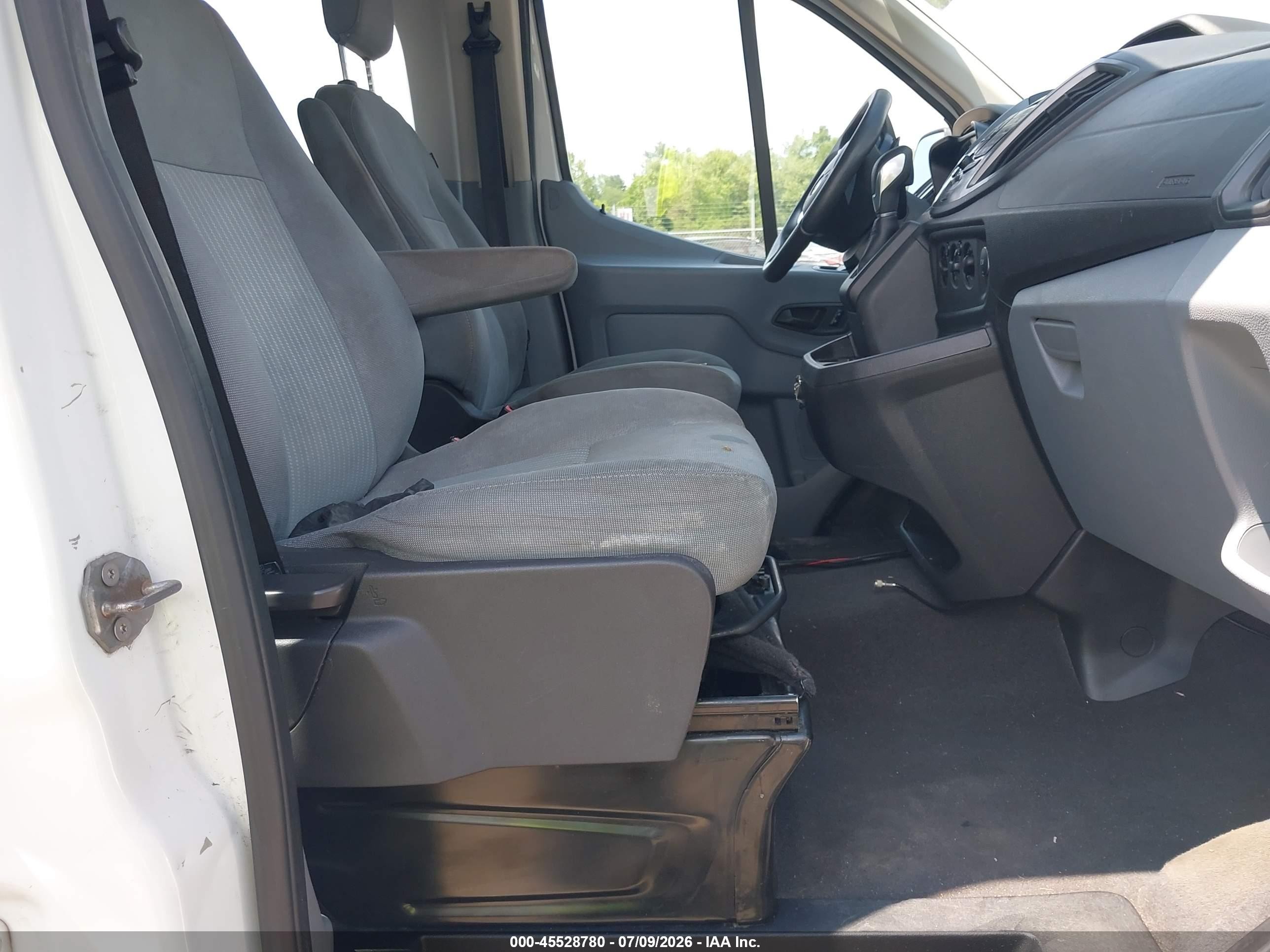 2015 Ford Transit-350 Xl/xlt White vin: 1FBZX2ZM5FKB16736