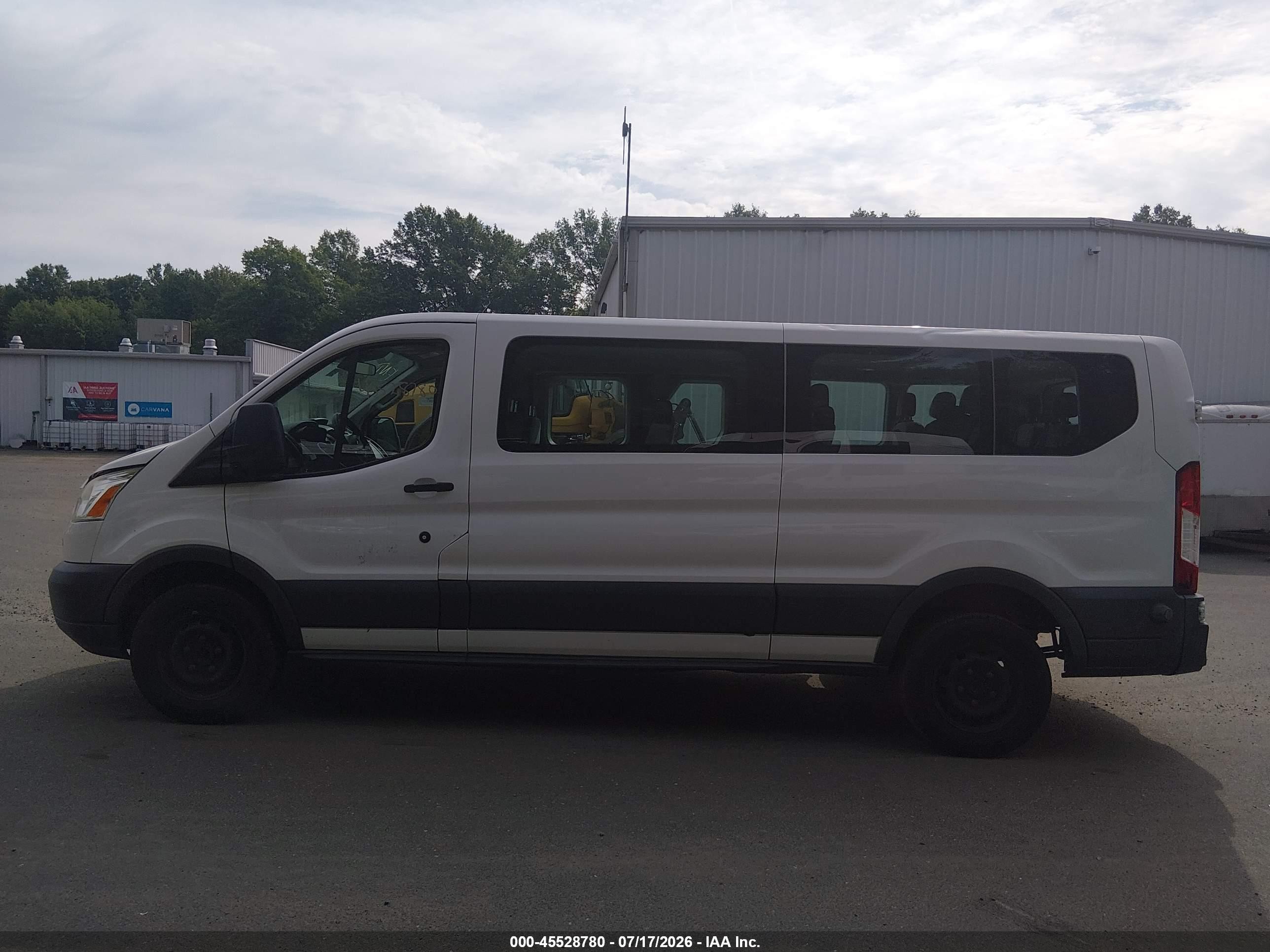2015 Ford Transit-350 Xl/xlt White vin: 1FBZX2ZM5FKB16736