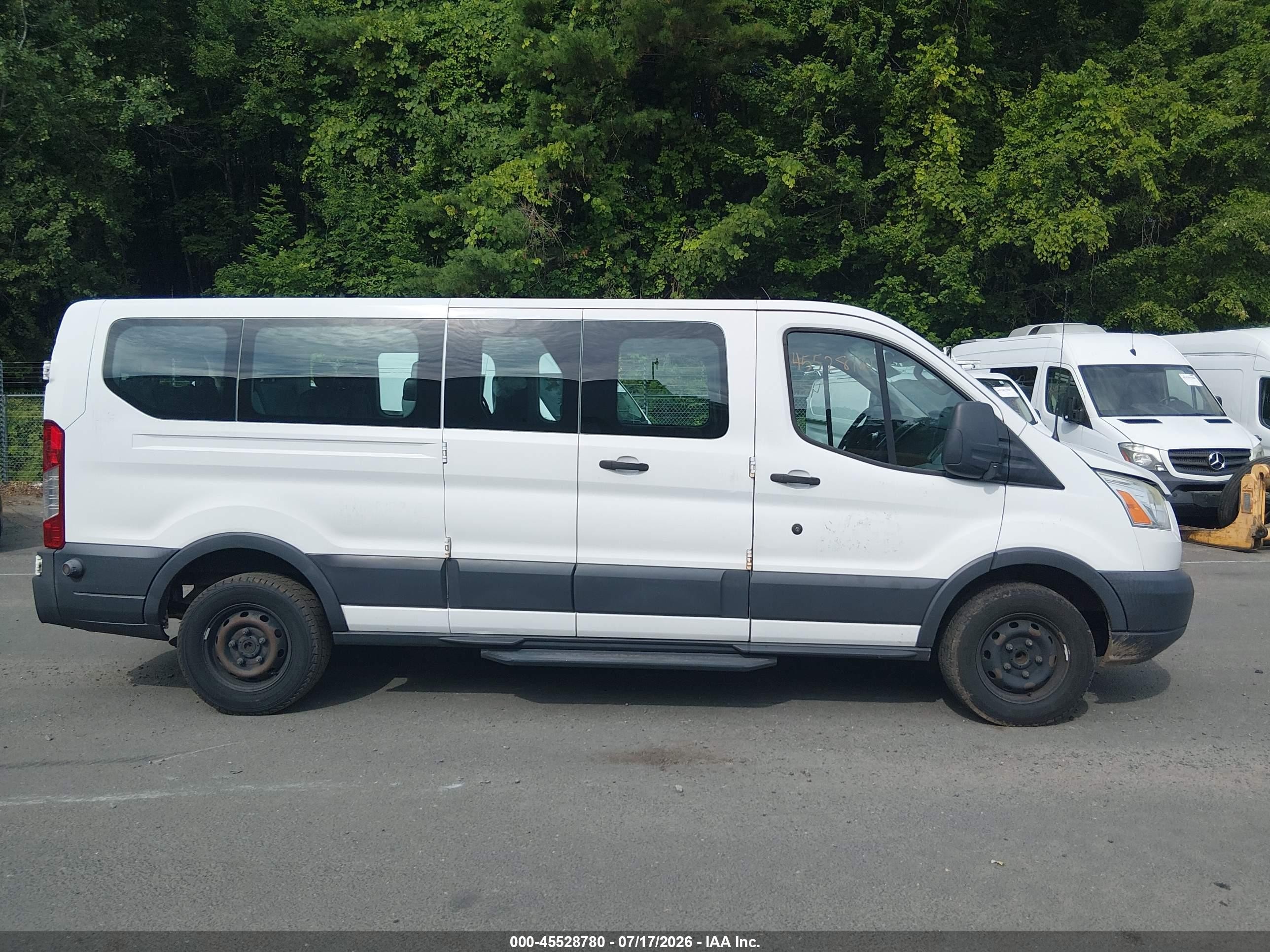 2015 Ford Transit-350 Xl/xlt White vin: 1FBZX2ZM5FKB16736
