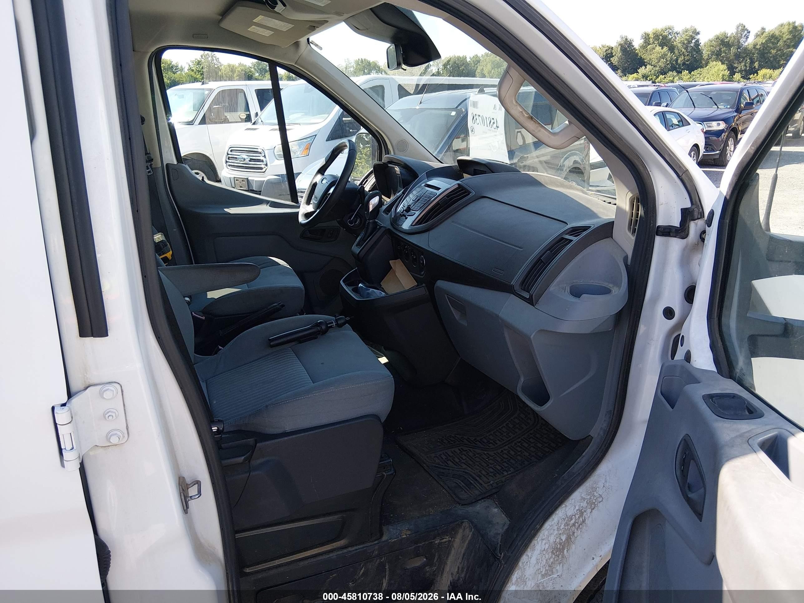 2015 Ford Transit-350 Xlt White vin: 1FBZX2ZM5FKB27963