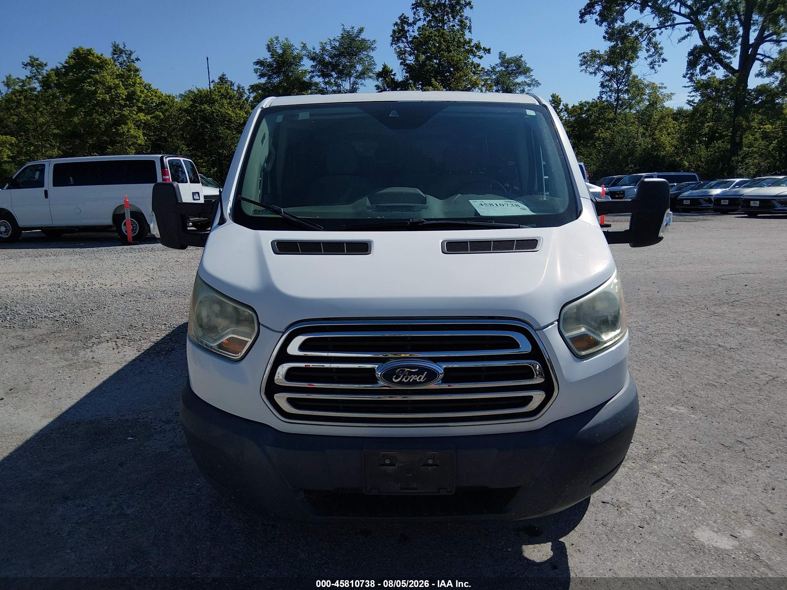 2015 Ford Transit-350 Xlt White vin: 1FBZX2ZM5FKB27963