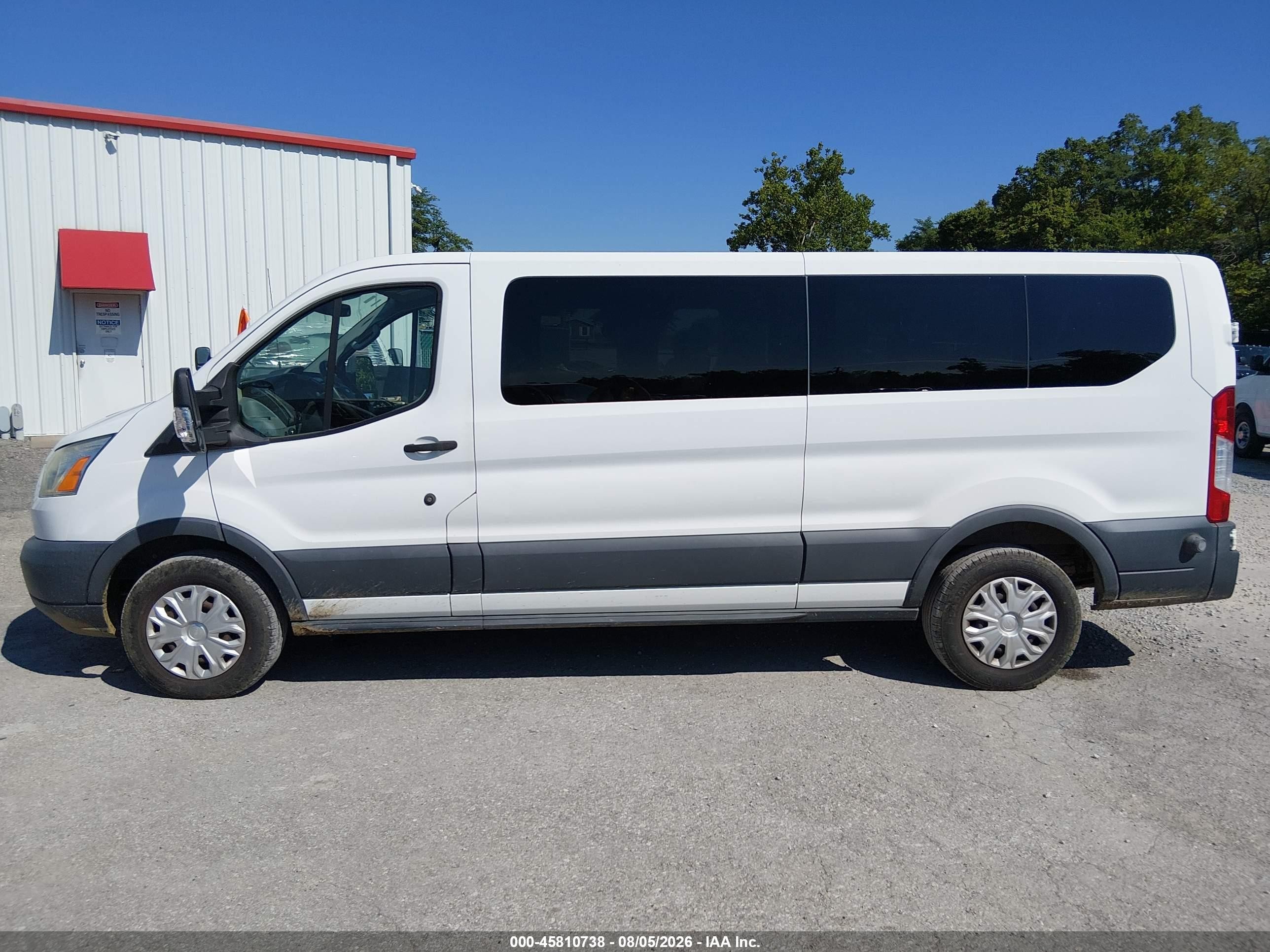 2015 Ford Transit-350 Xlt White vin: 1FBZX2ZM5FKB27963