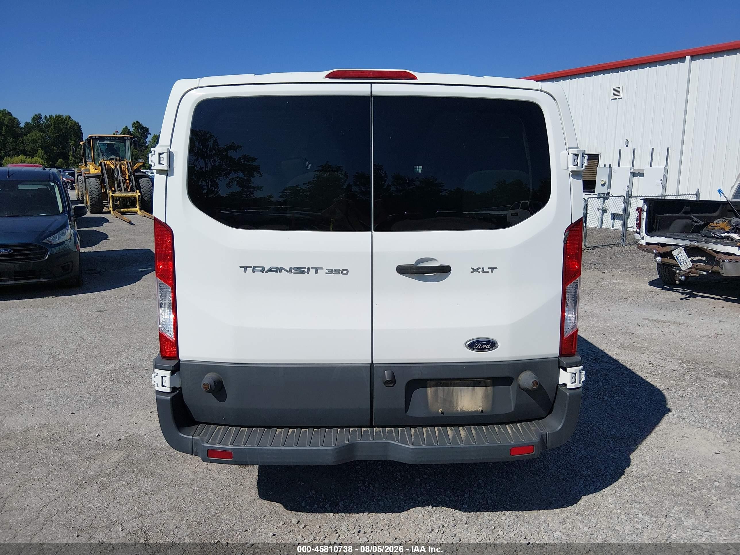 2015 Ford Transit-350 Xlt White vin: 1FBZX2ZM5FKB27963