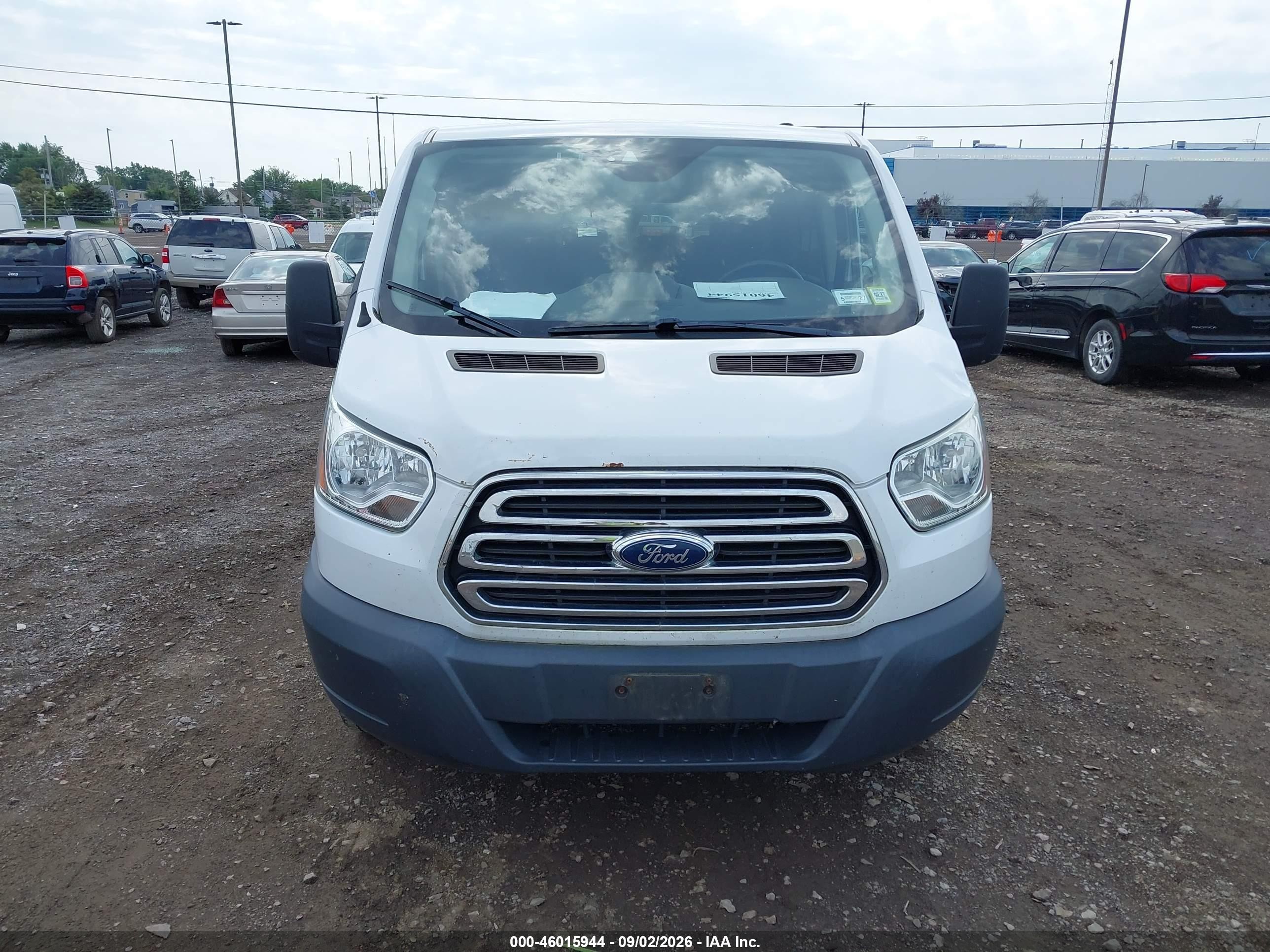 2015 Ford Transit-350 Xlt White vin: 1FBZX2ZM6FKA76294