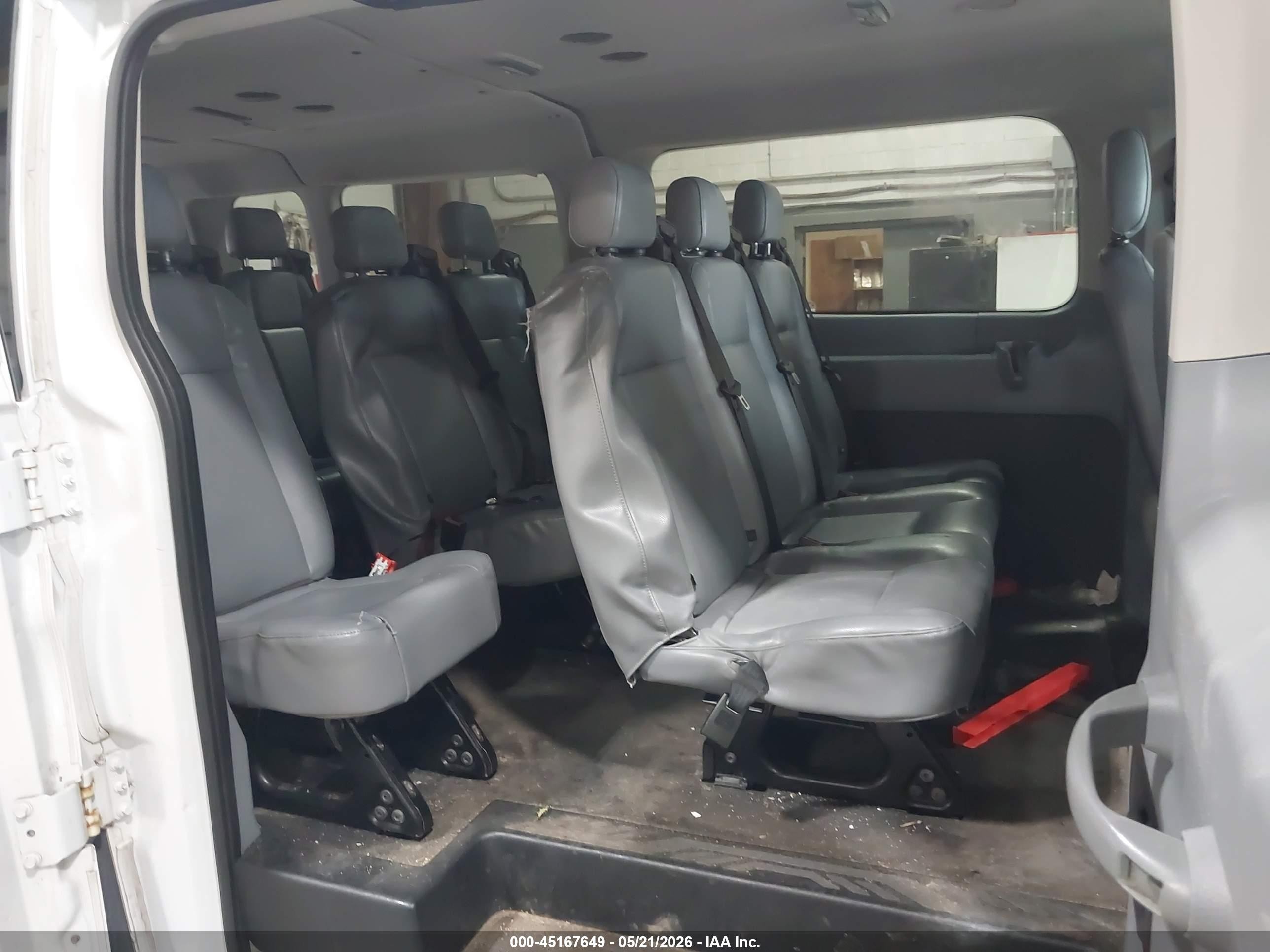 2015 Ford Transit-350 Xl White vin: 1FBZX2ZM6FKB10752