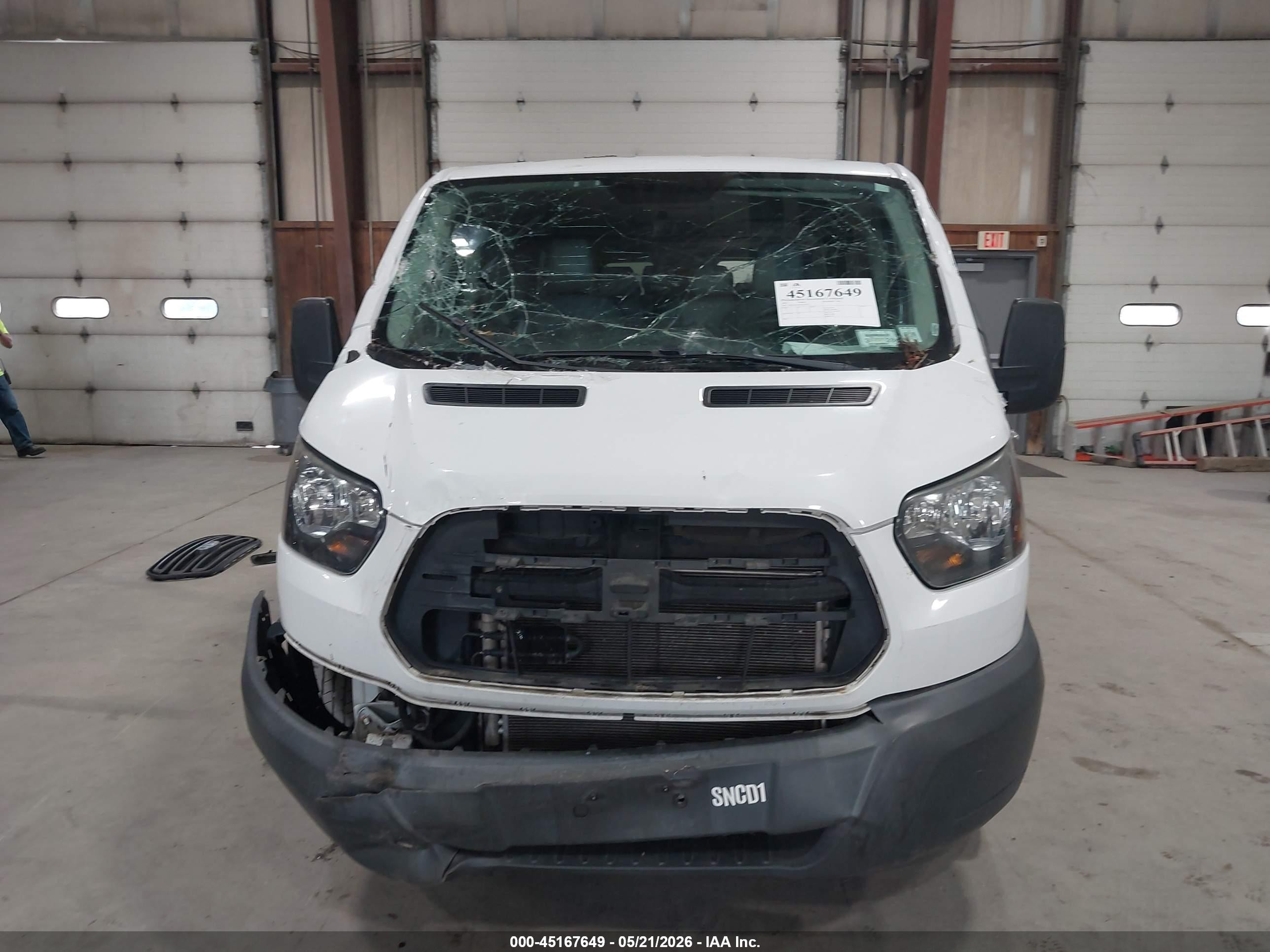 2015 Ford Transit-350 Xl White vin: 1FBZX2ZM6FKB10752