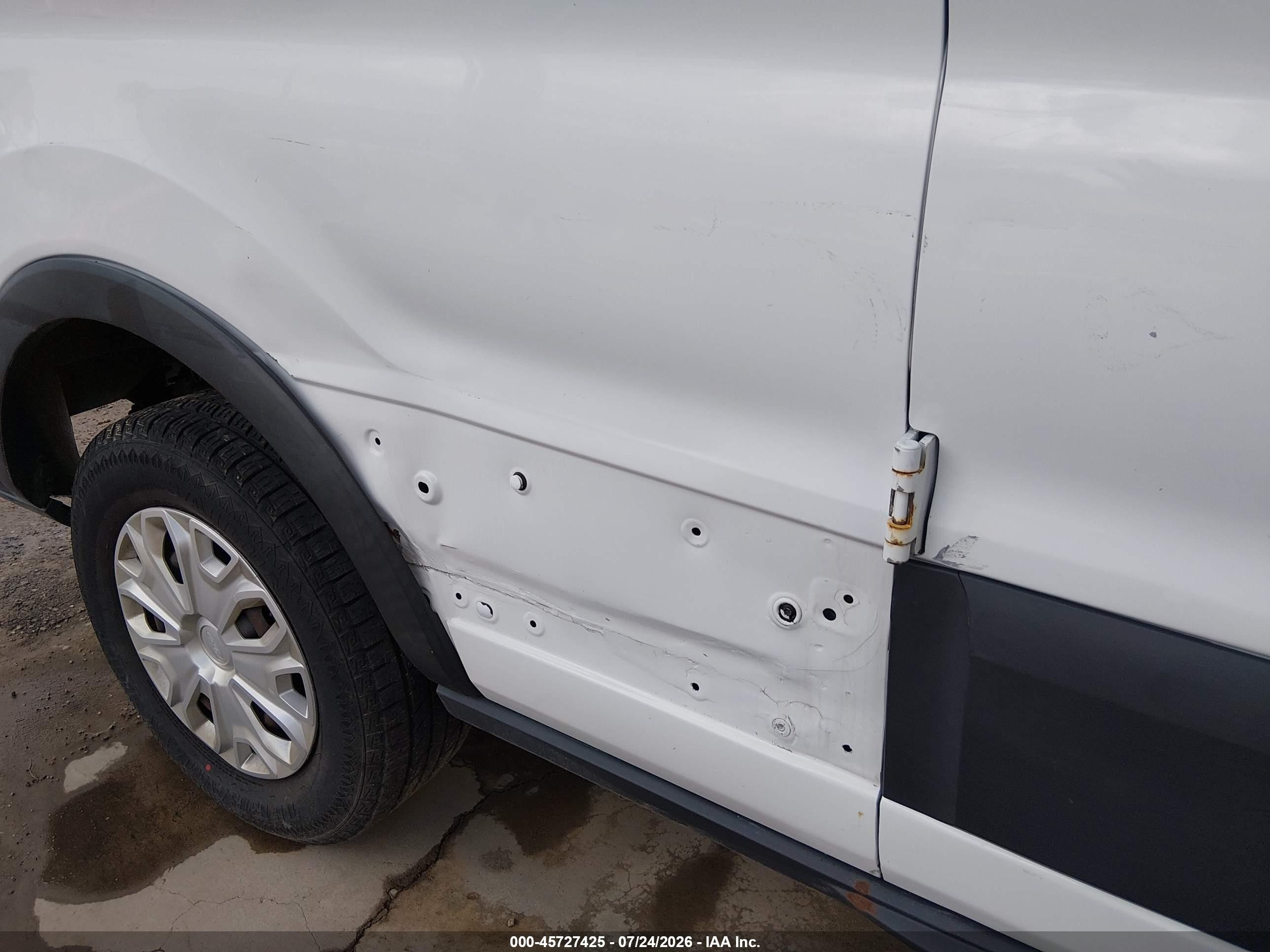 2015 Ford Transit-350 Xlt White vin: 1FBZX2ZM6FKB27728