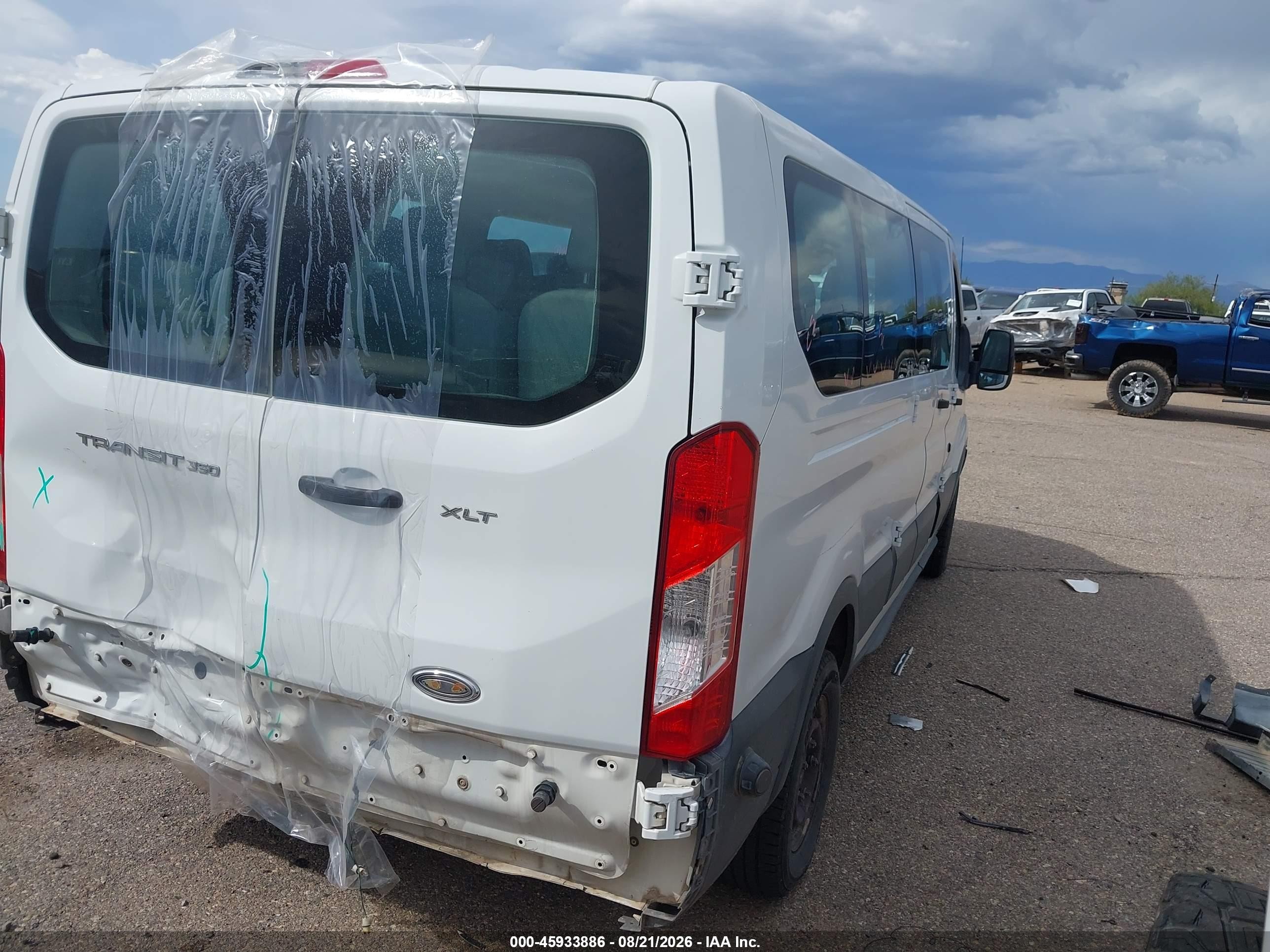 2015 Ford Transit-350 Xlt Белый vin: 1FBZX2ZM7FKA17156