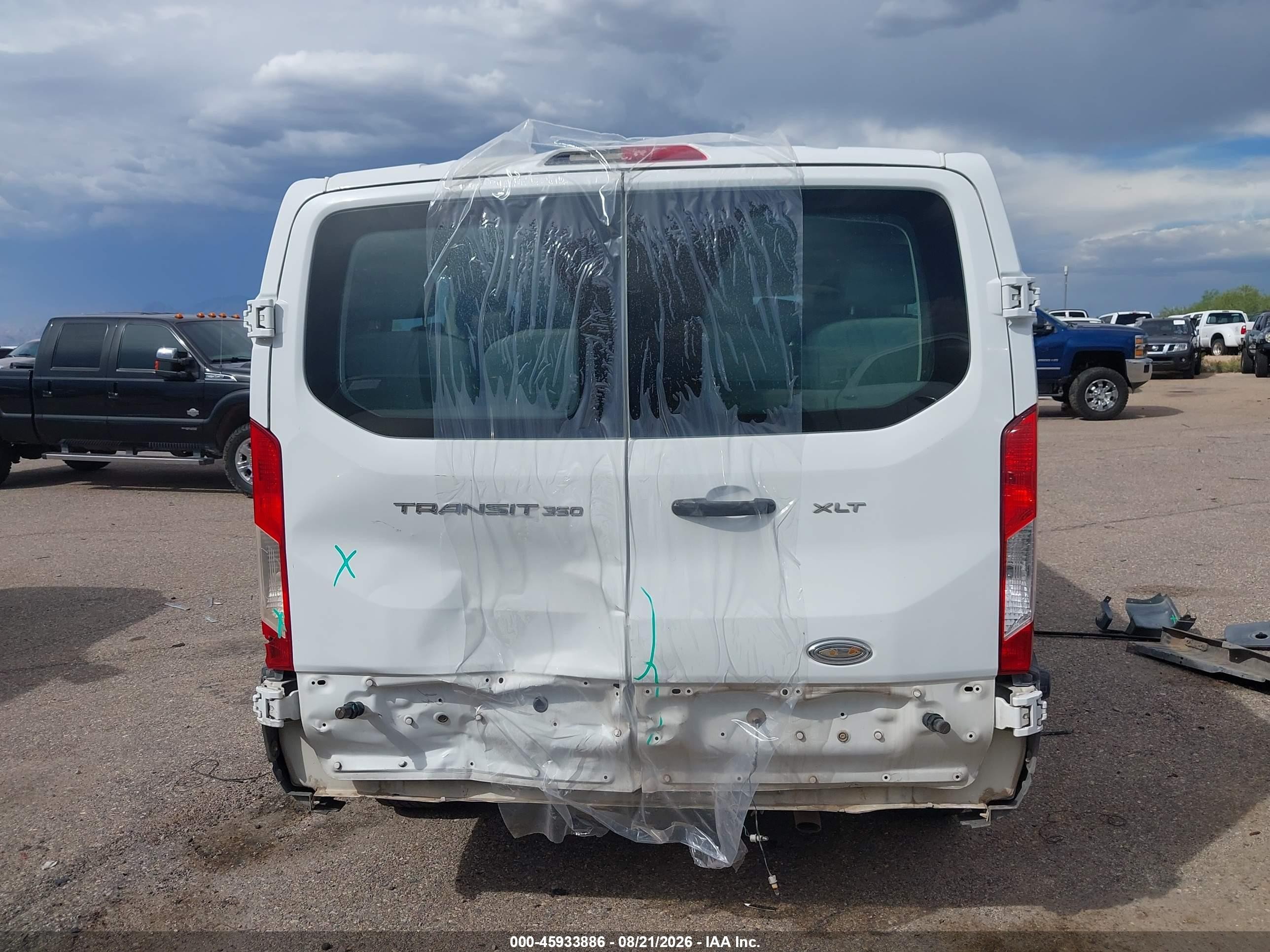 2015 Ford Transit-350 Xlt Белый vin: 1FBZX2ZM7FKA17156