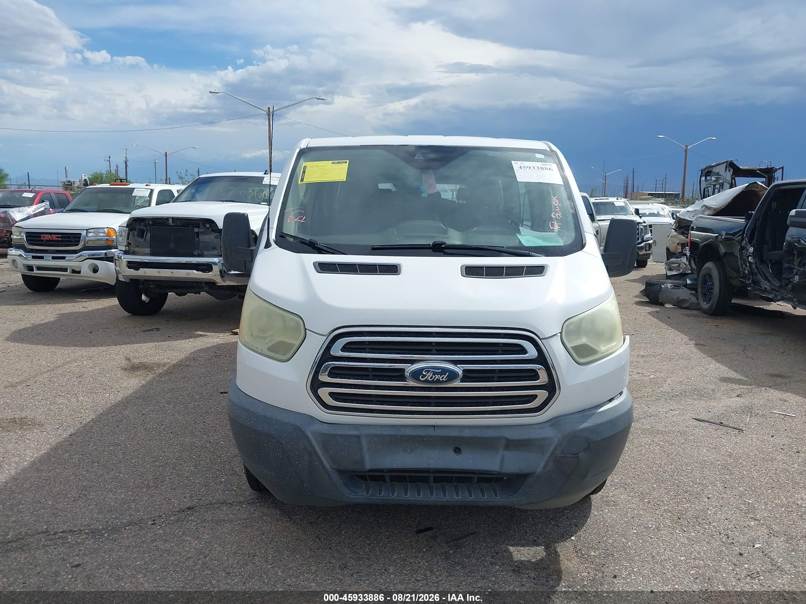2015 Ford Transit-350 Xlt Белый vin: 1FBZX2ZM7FKA17156