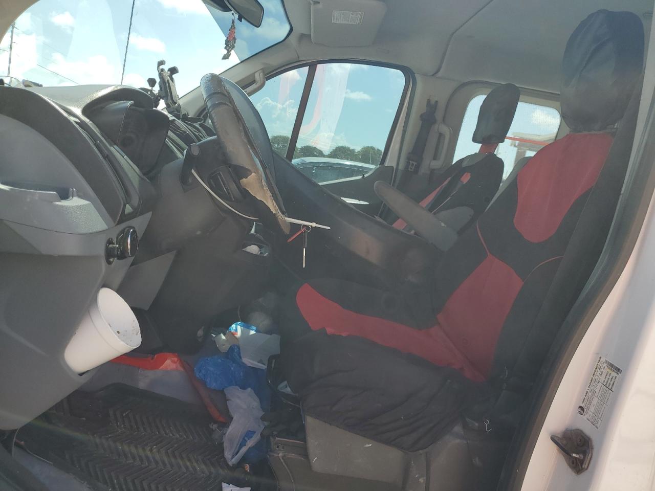 2015 Ford Transit T-350 White vin: 1FBZX2ZM7FKA20963