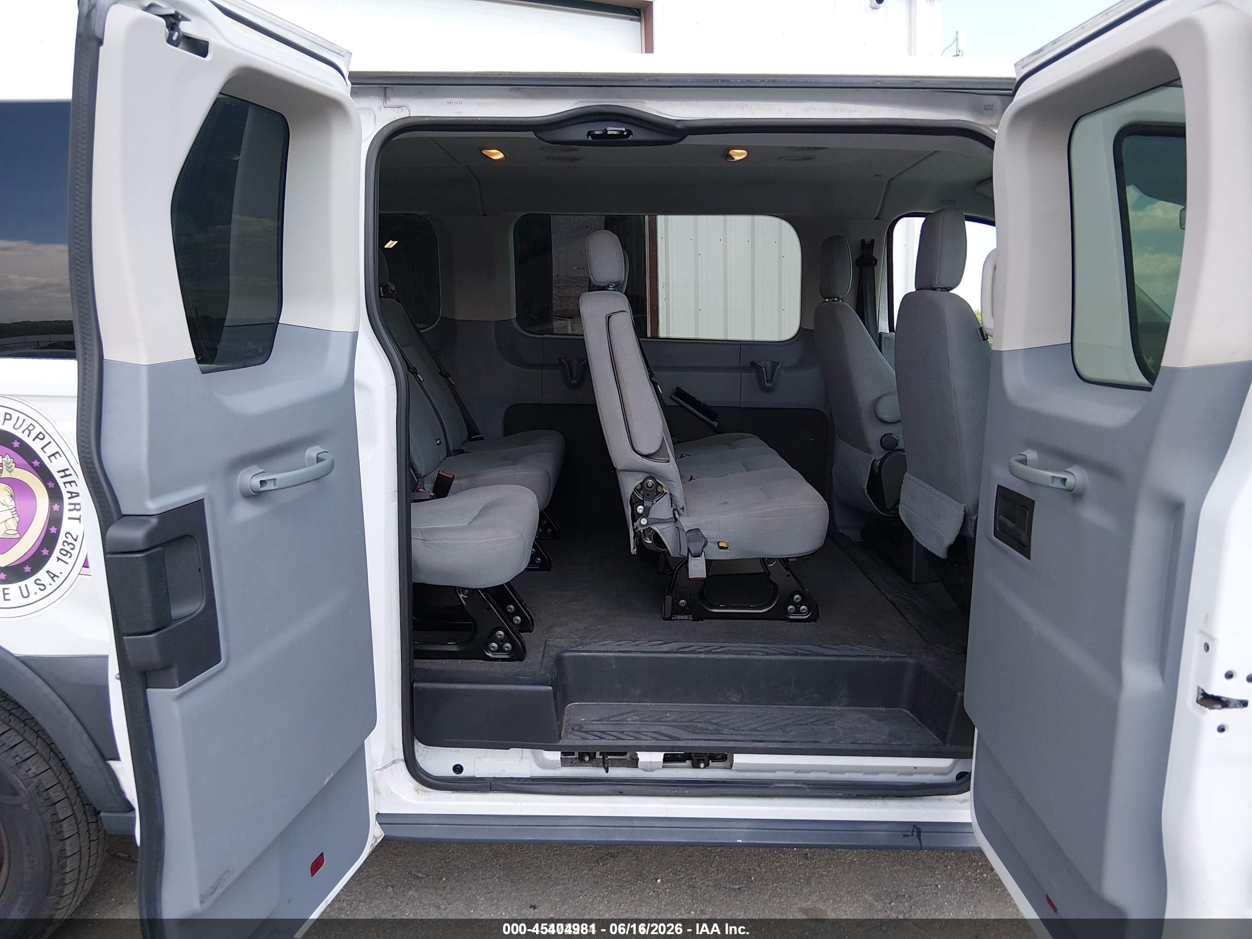 2015 Ford Transit-350 Xlt White vin: 1FBZX2ZM7FKA31218