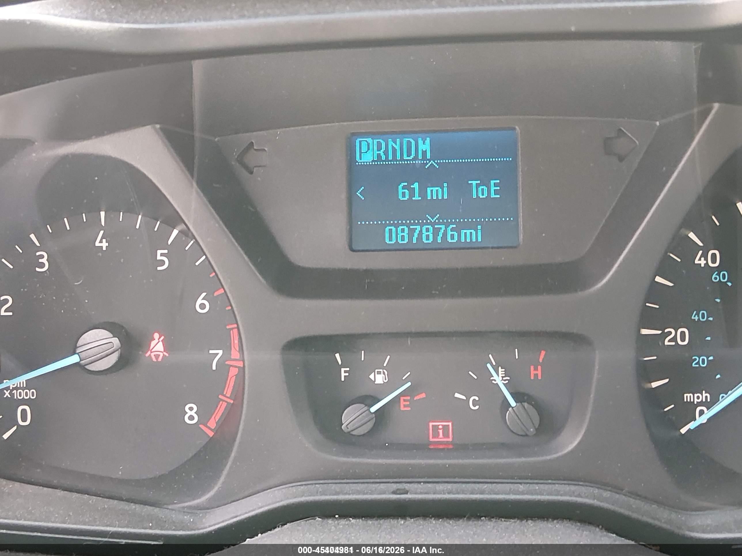 2015 Ford Transit-350 Xlt White vin: 1FBZX2ZM7FKA31218