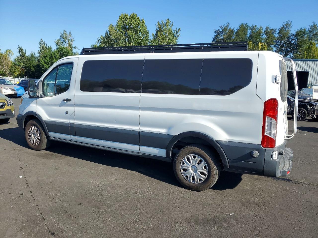 2015 Ford Transit T-350 White vin: 1FBZX2ZM7FKA94402