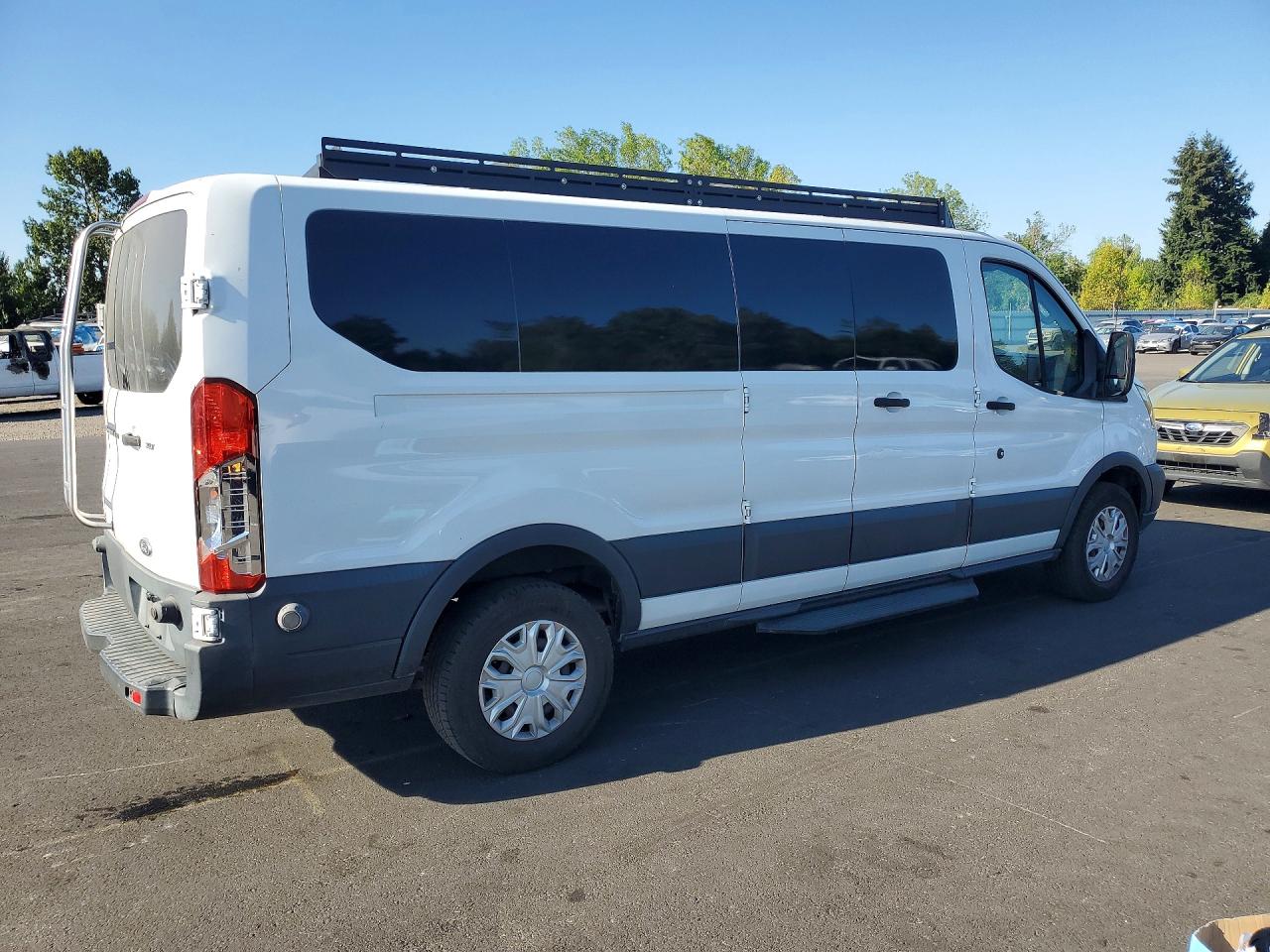 2015 Ford Transit T-350 White vin: 1FBZX2ZM7FKA94402