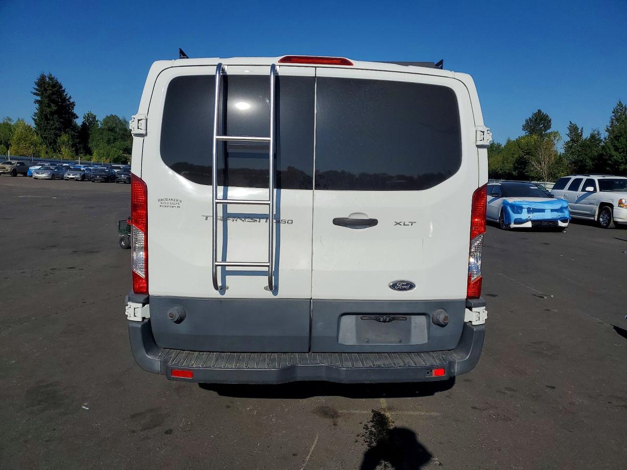 2015 Ford Transit T-350 White vin: 1FBZX2ZM7FKA94402