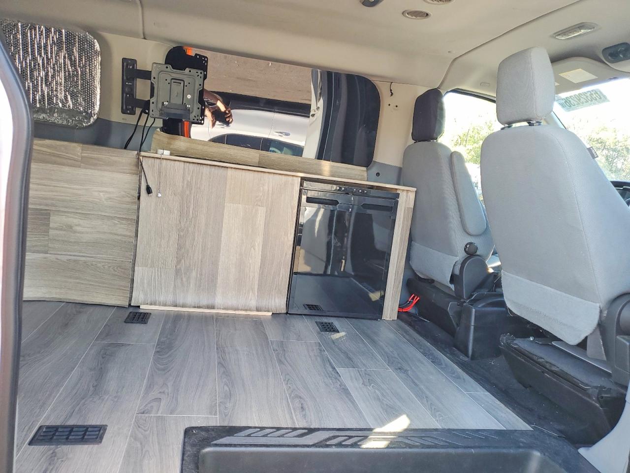 2015 Ford Transit T-350 White vin: 1FBZX2ZM7FKA94402