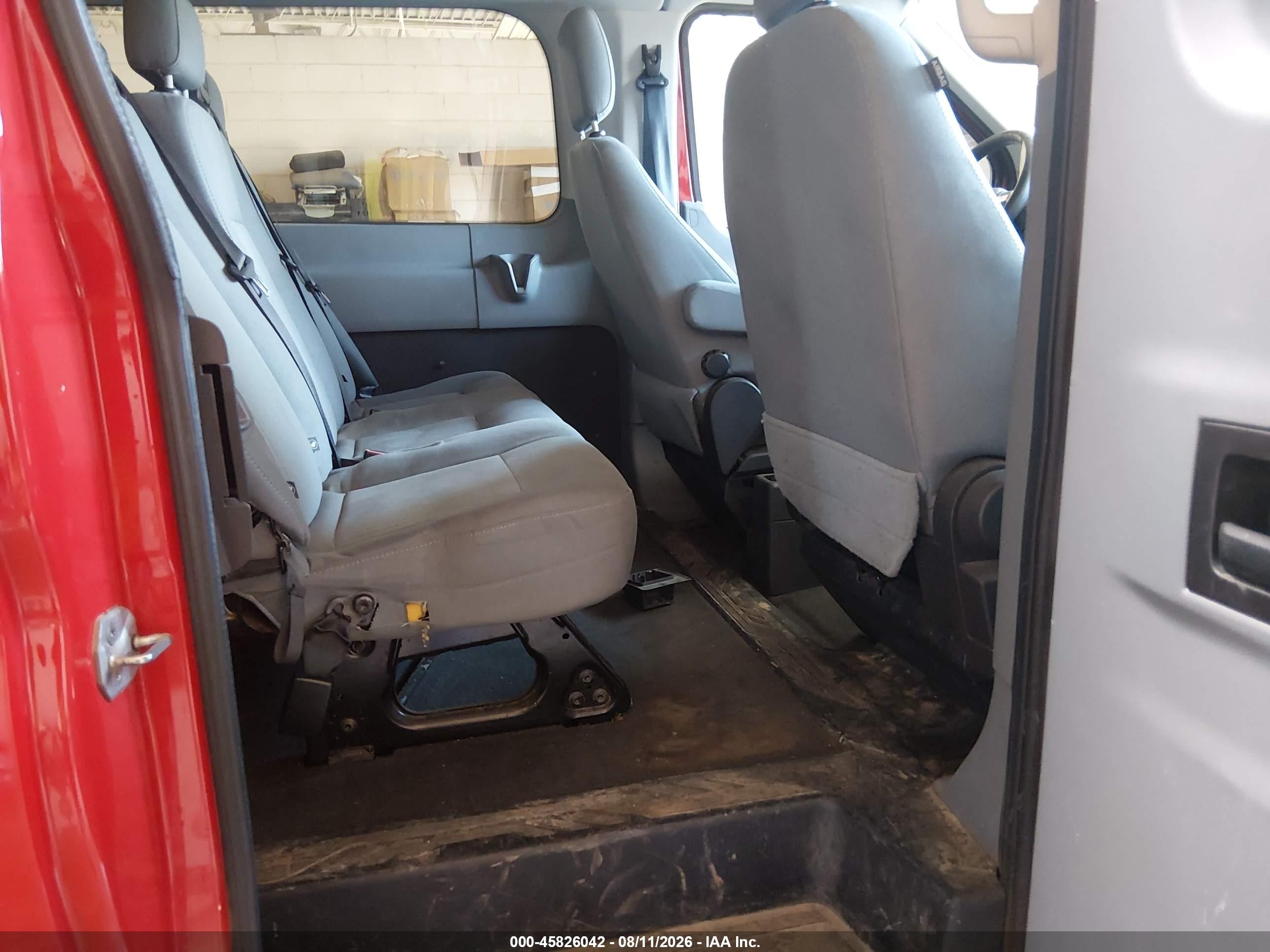 2015 Ford Transit-350 Xlt Red vin: 1FBZX2ZM7FKB01946