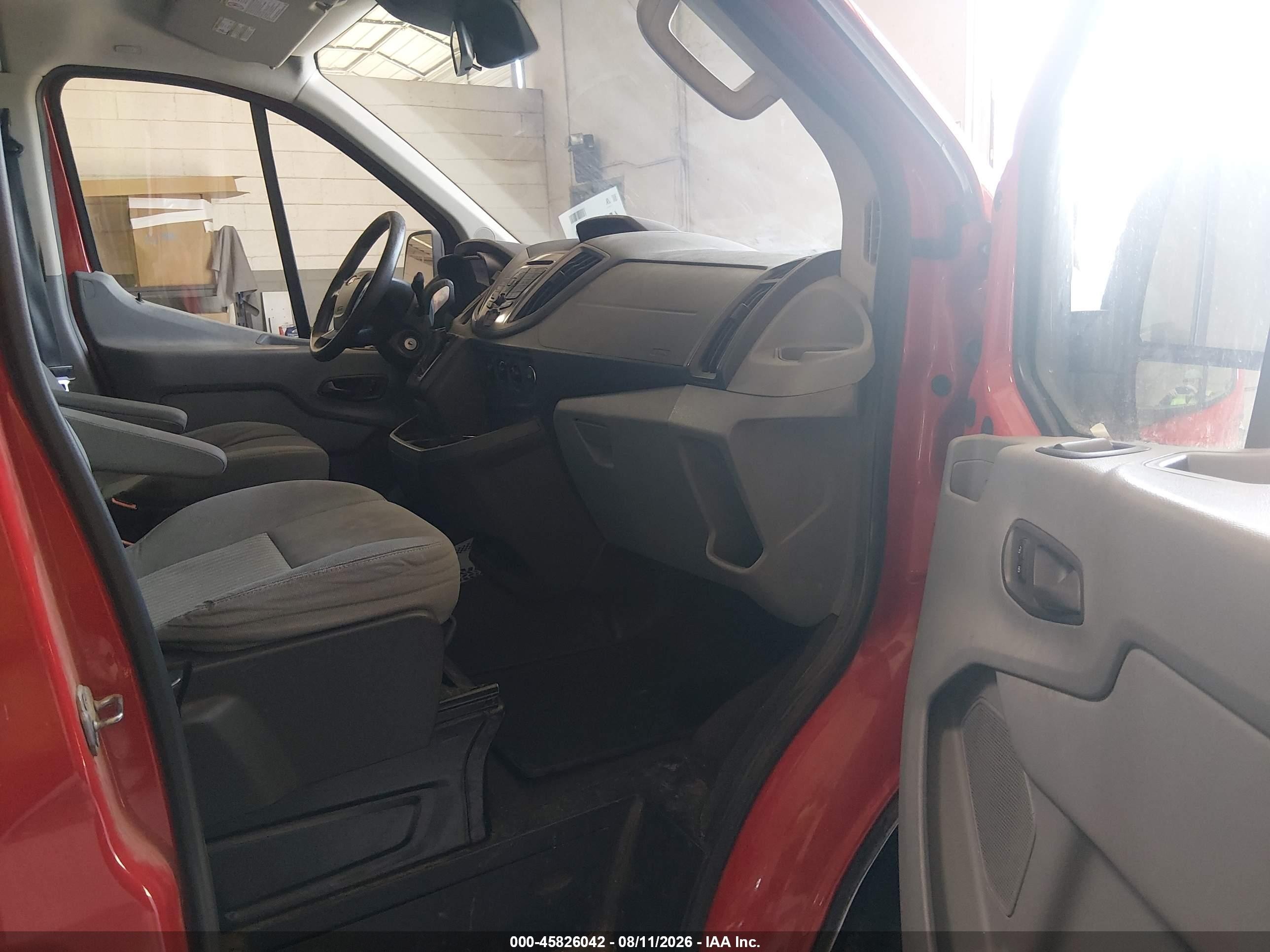 2015 Ford Transit-350 Xlt Red vin: 1FBZX2ZM7FKB01946