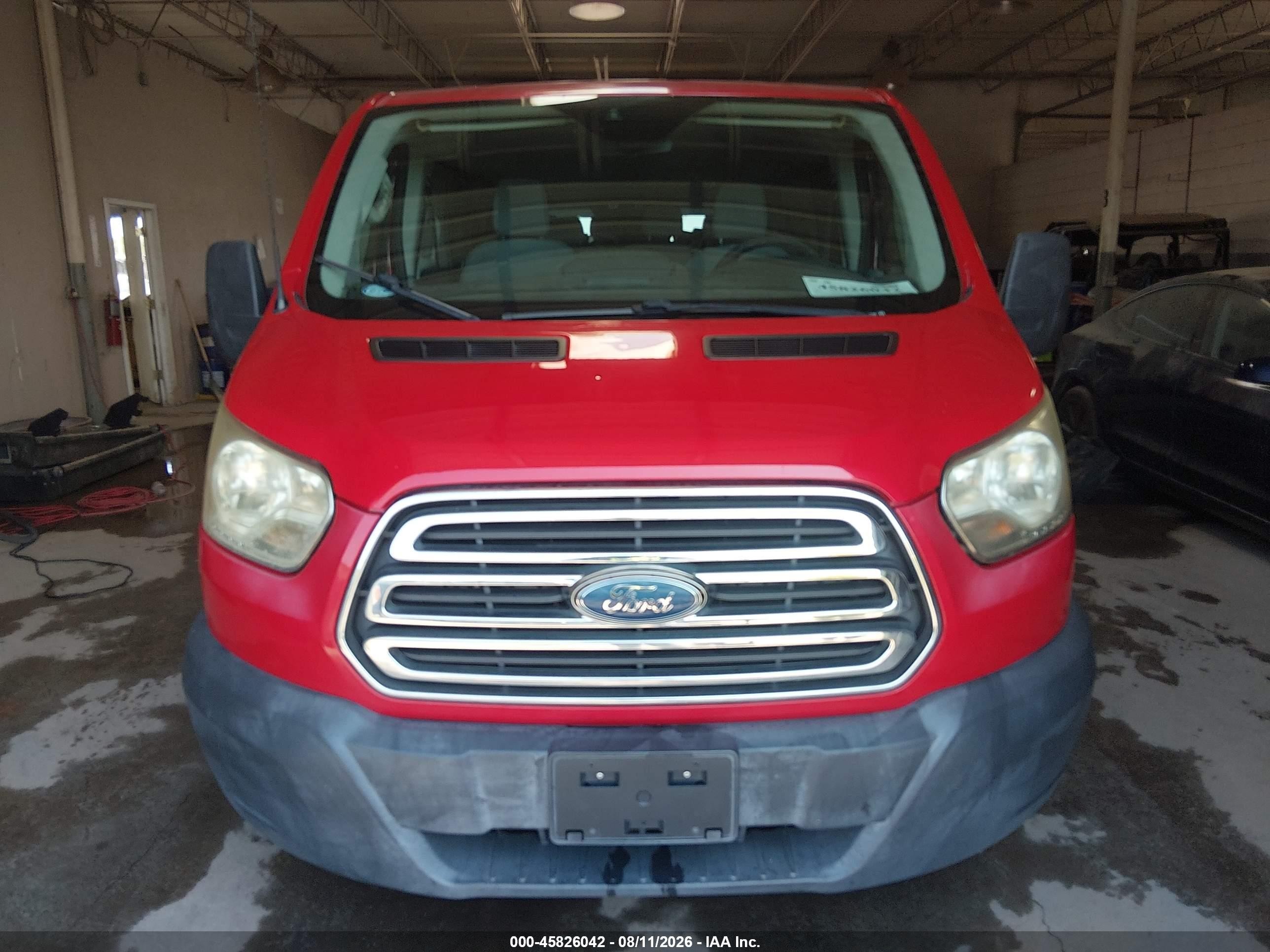 2015 Ford Transit-350 Xlt Red vin: 1FBZX2ZM7FKB01946