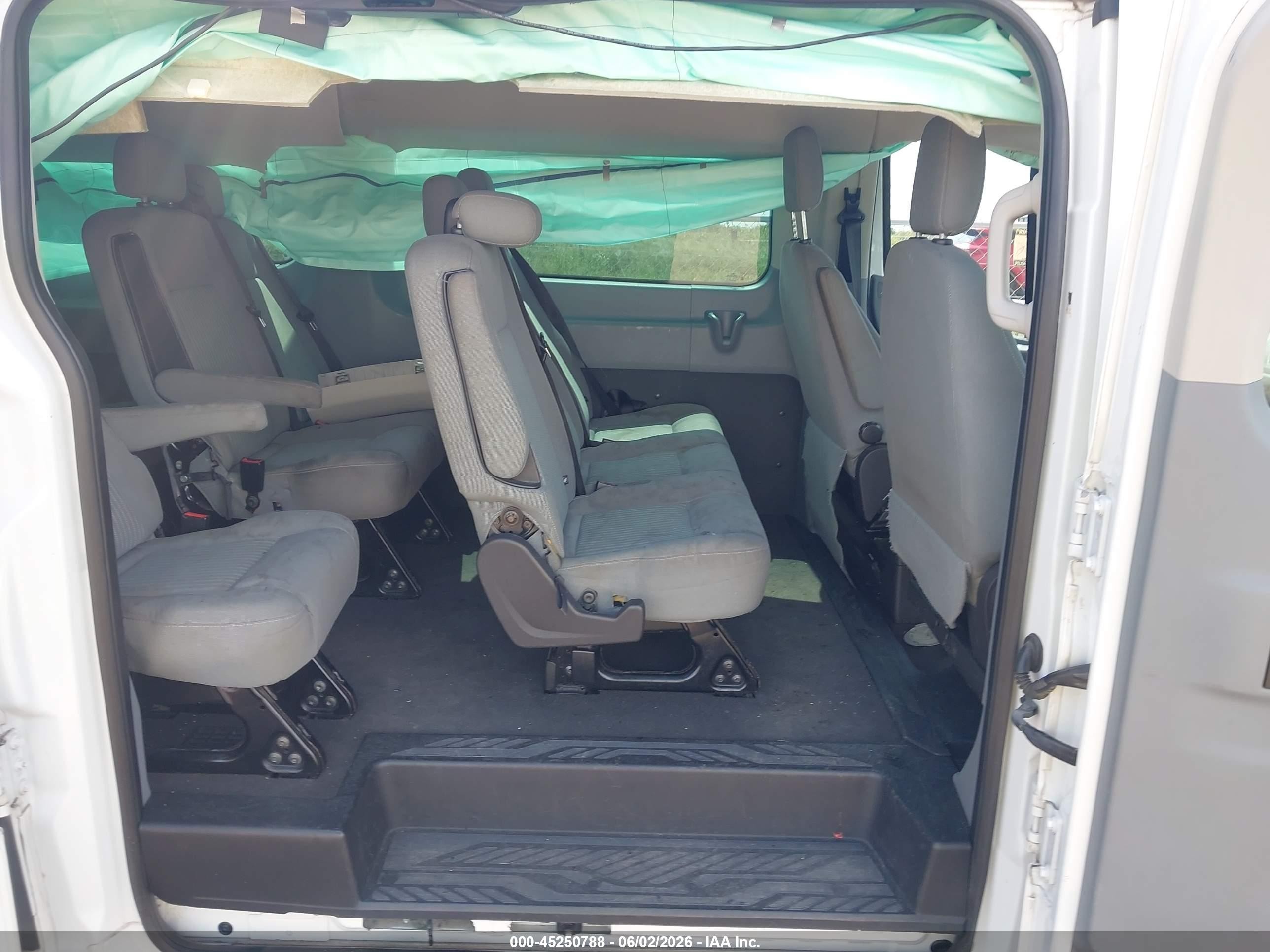 2015 Ford Transit-350 Xlt White vin: 1FBZX2ZM8FKA30787