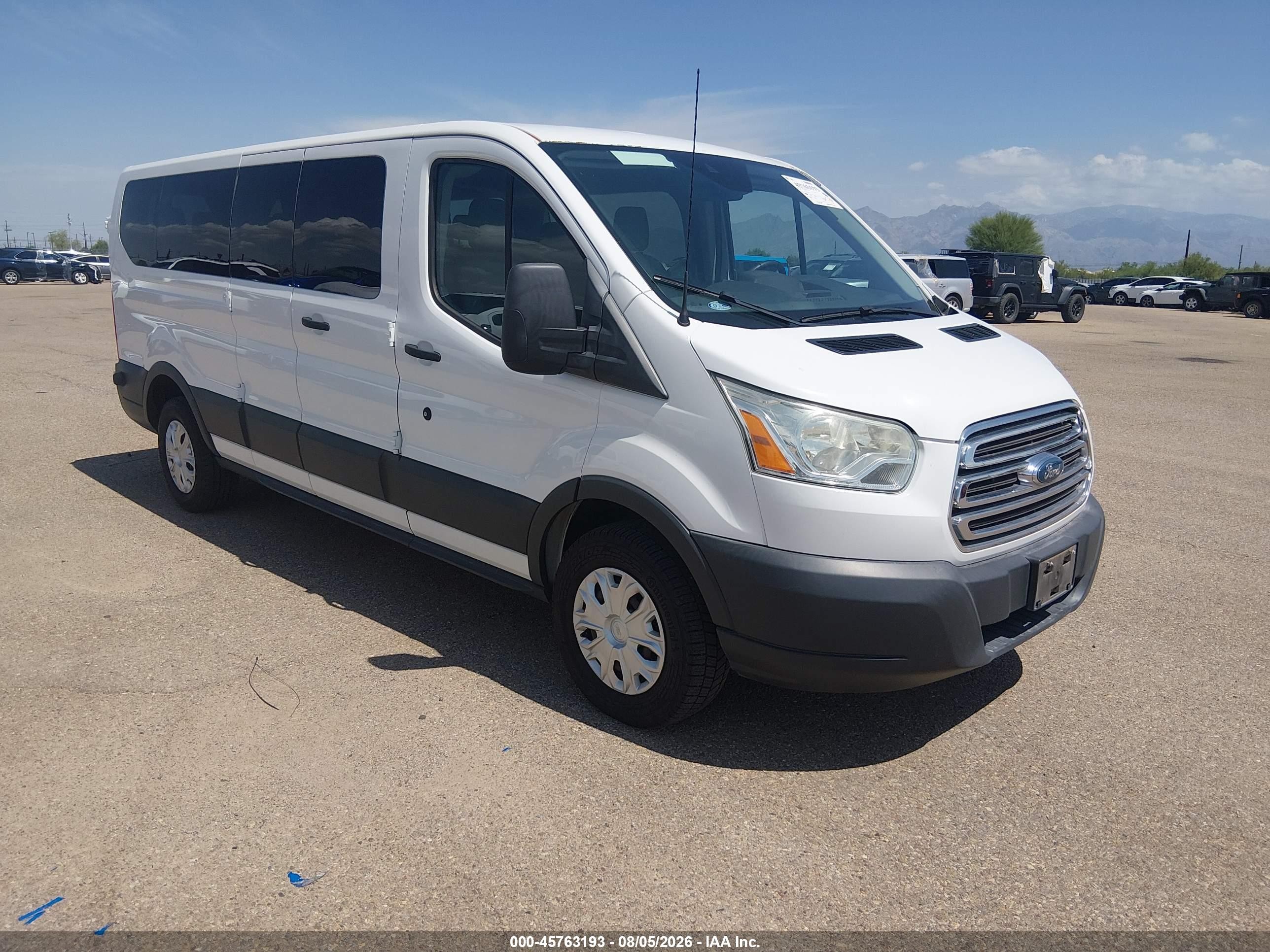 2015 Ford Transit-350 Xlt Белый vin: 1FBZX2ZM8FKB01650