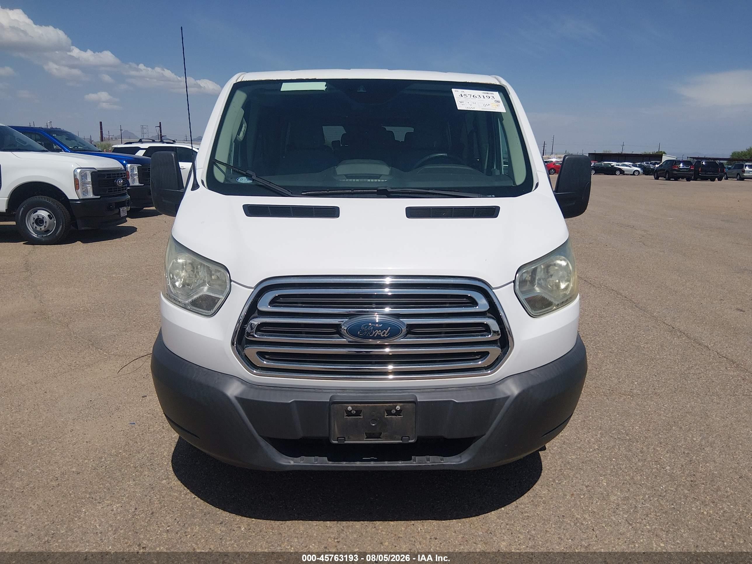 2015 Ford Transit-350 Xlt Белый vin: 1FBZX2ZM8FKB01650