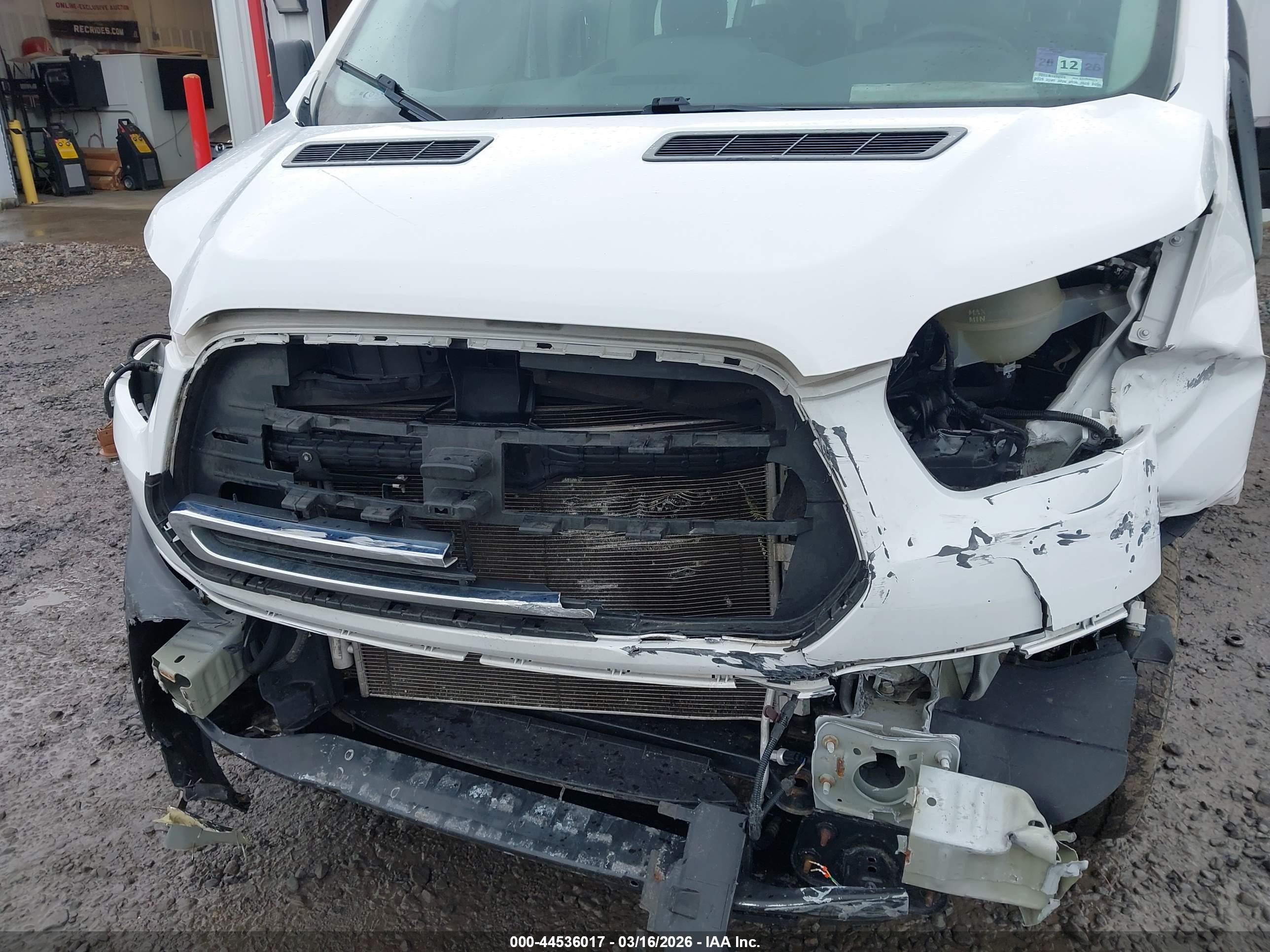 2016 Ford Transit-350 Xlt White vin: 1FBZX2ZM8GKA60843