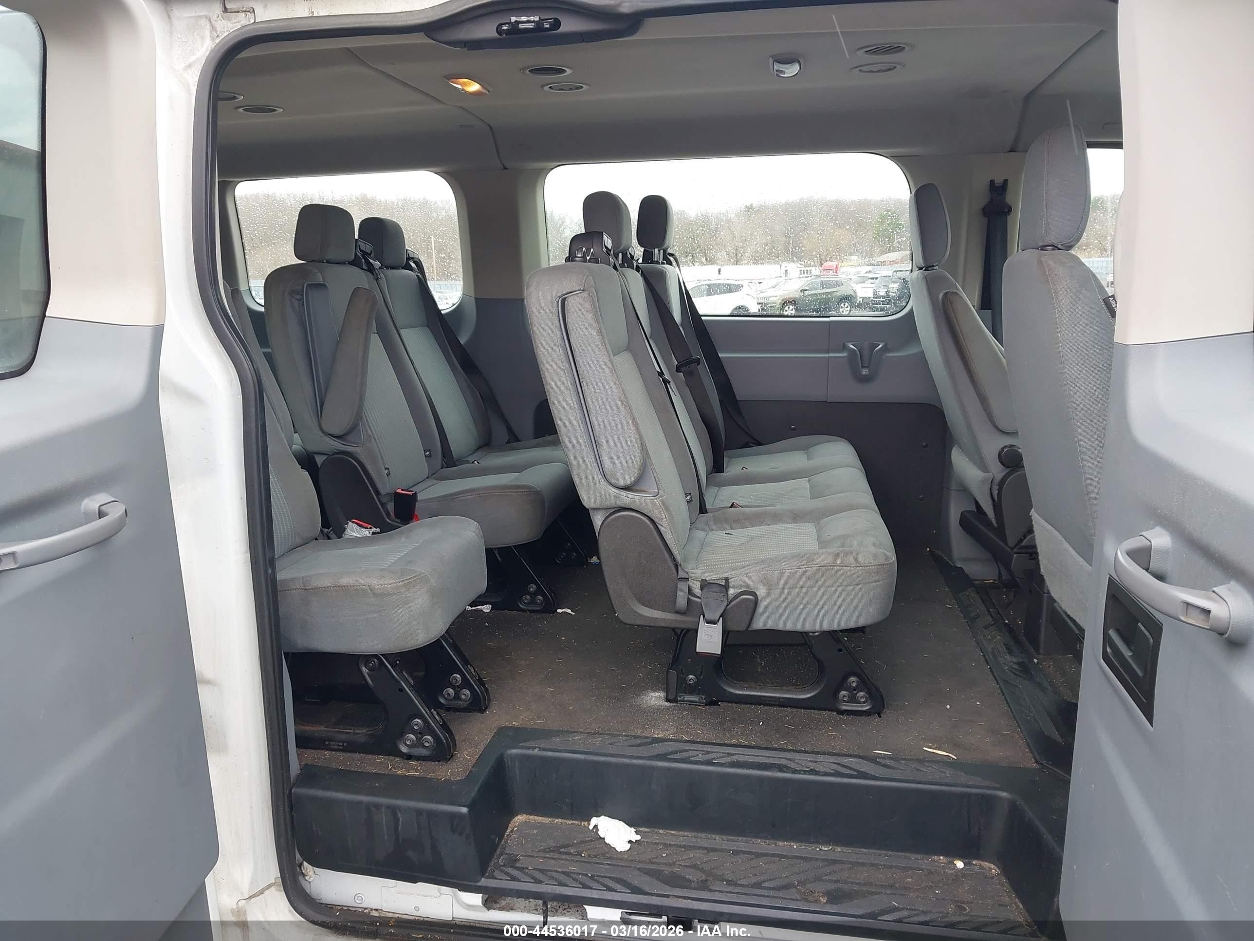 2016 Ford Transit-350 Xlt White vin: 1FBZX2ZM8GKA60843