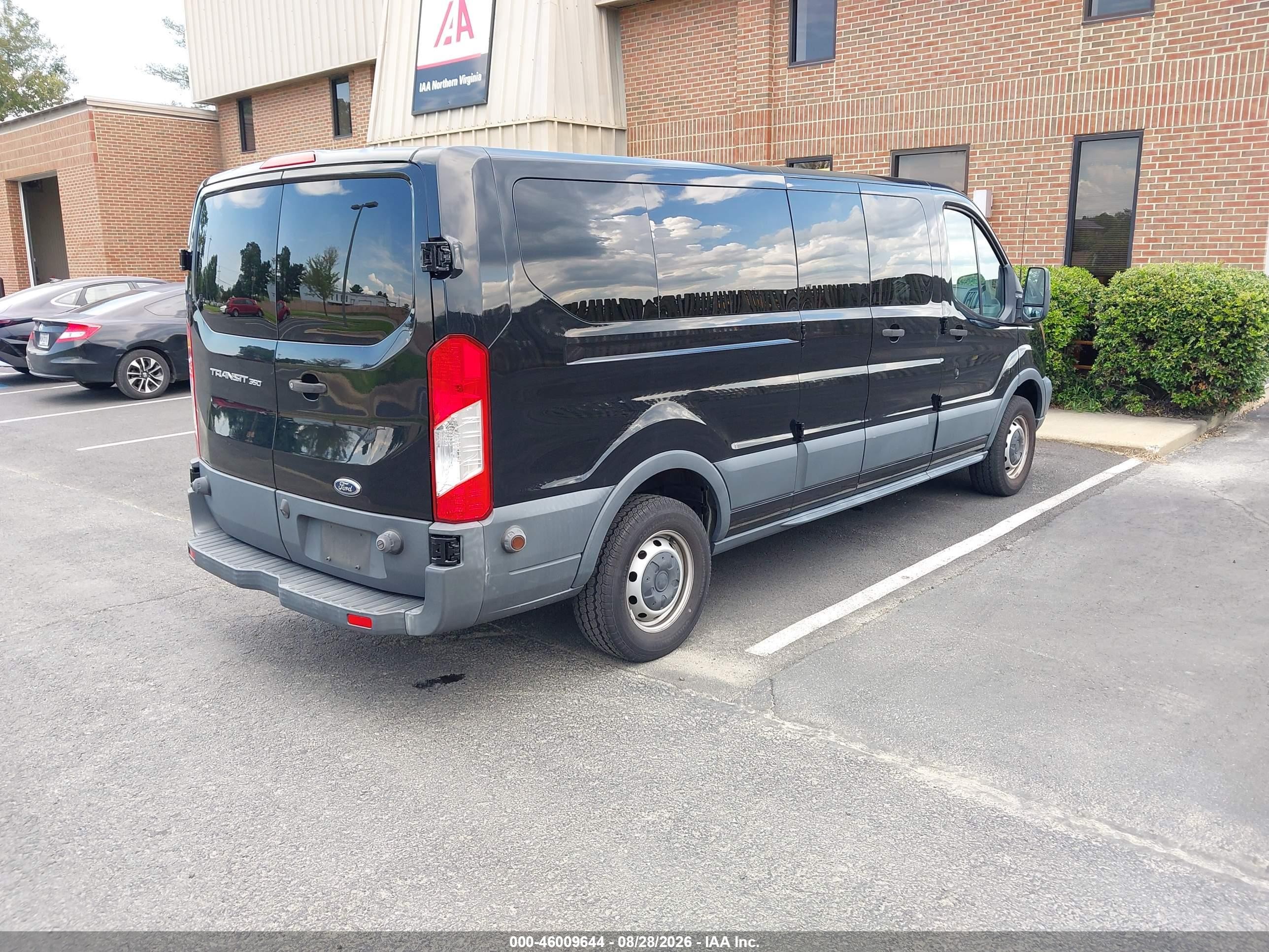 2018 Ford Transit-350 Xl Black vin: 1FBZX2ZM8JKA71056
