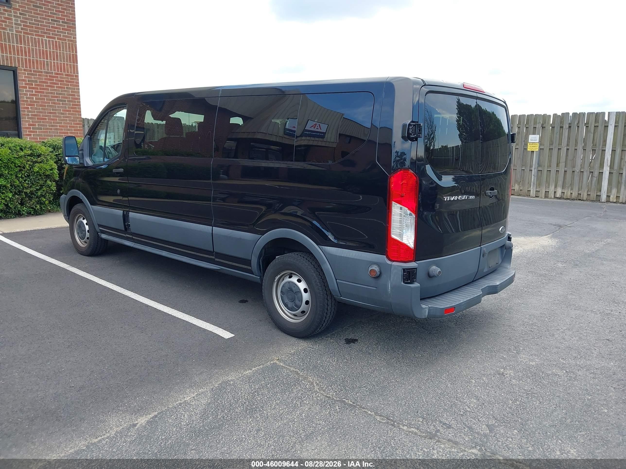 2018 Ford Transit-350 Xl Black vin: 1FBZX2ZM8JKA71056