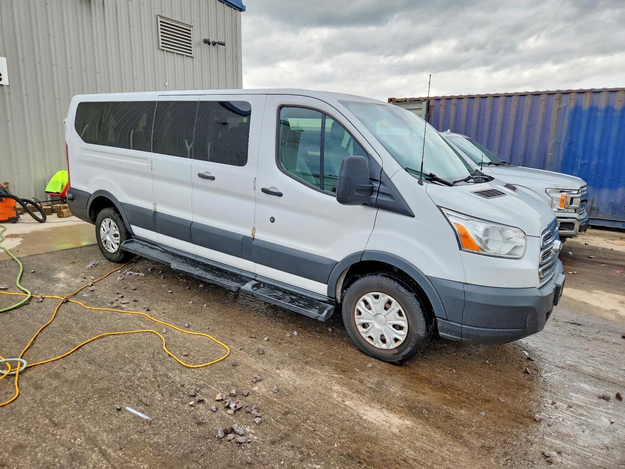 2015 Ford Transit T-350 White vin: 1FBZX2ZM9FKA31432