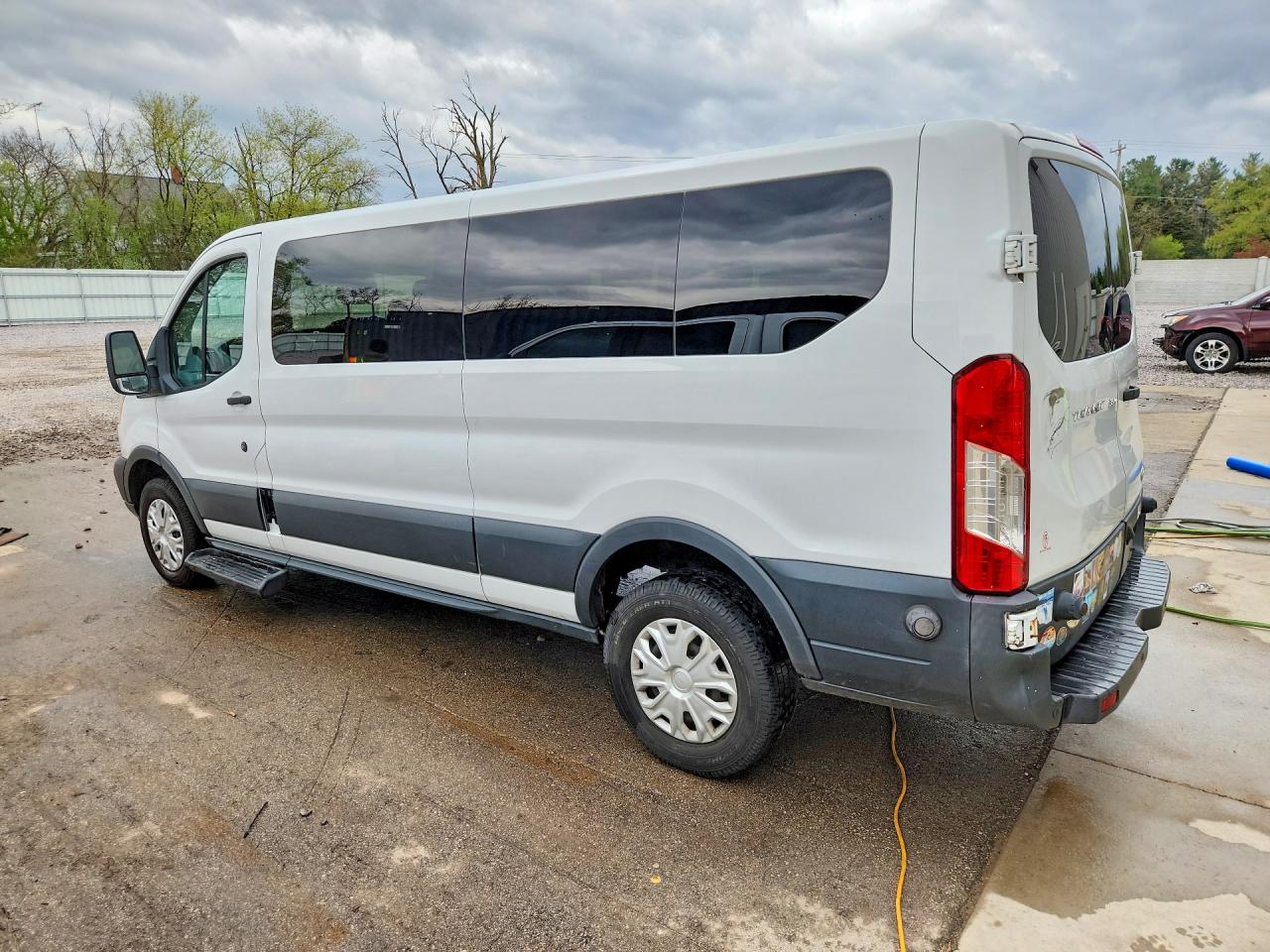 2015 Ford Transit T-350 White vin: 1FBZX2ZM9FKA31432