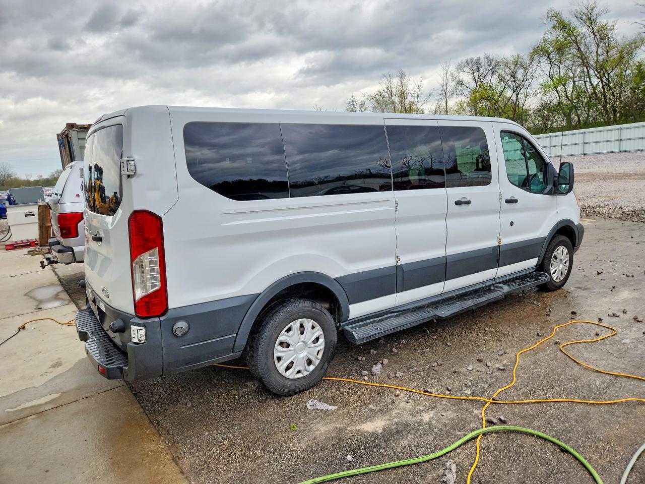 2015 Ford Transit T-350 White vin: 1FBZX2ZM9FKA31432