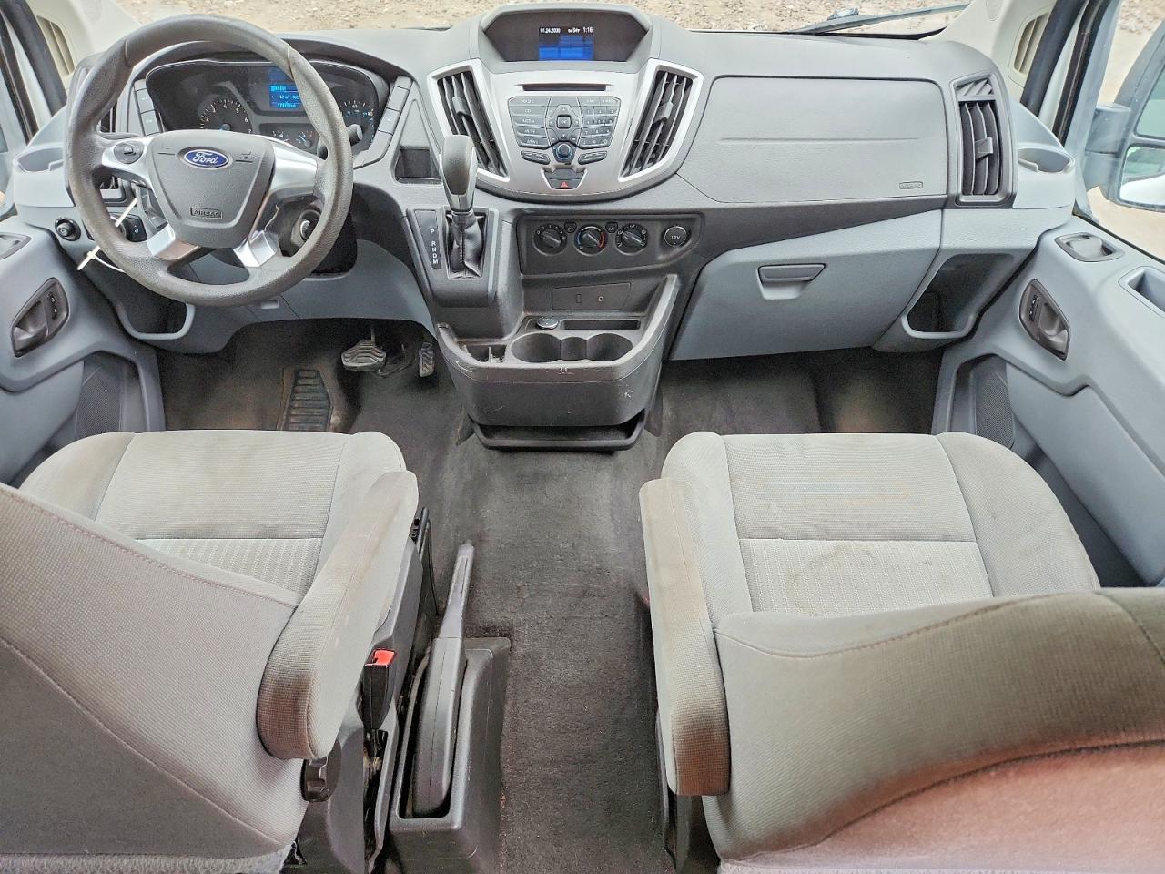 2015 Ford Transit T-350 White vin: 1FBZX2ZM9FKA31432