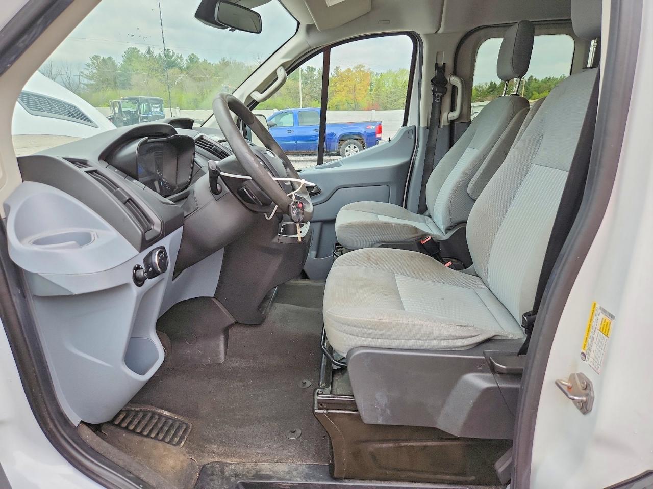 2015 Ford Transit T-350 White vin: 1FBZX2ZM9FKA31432