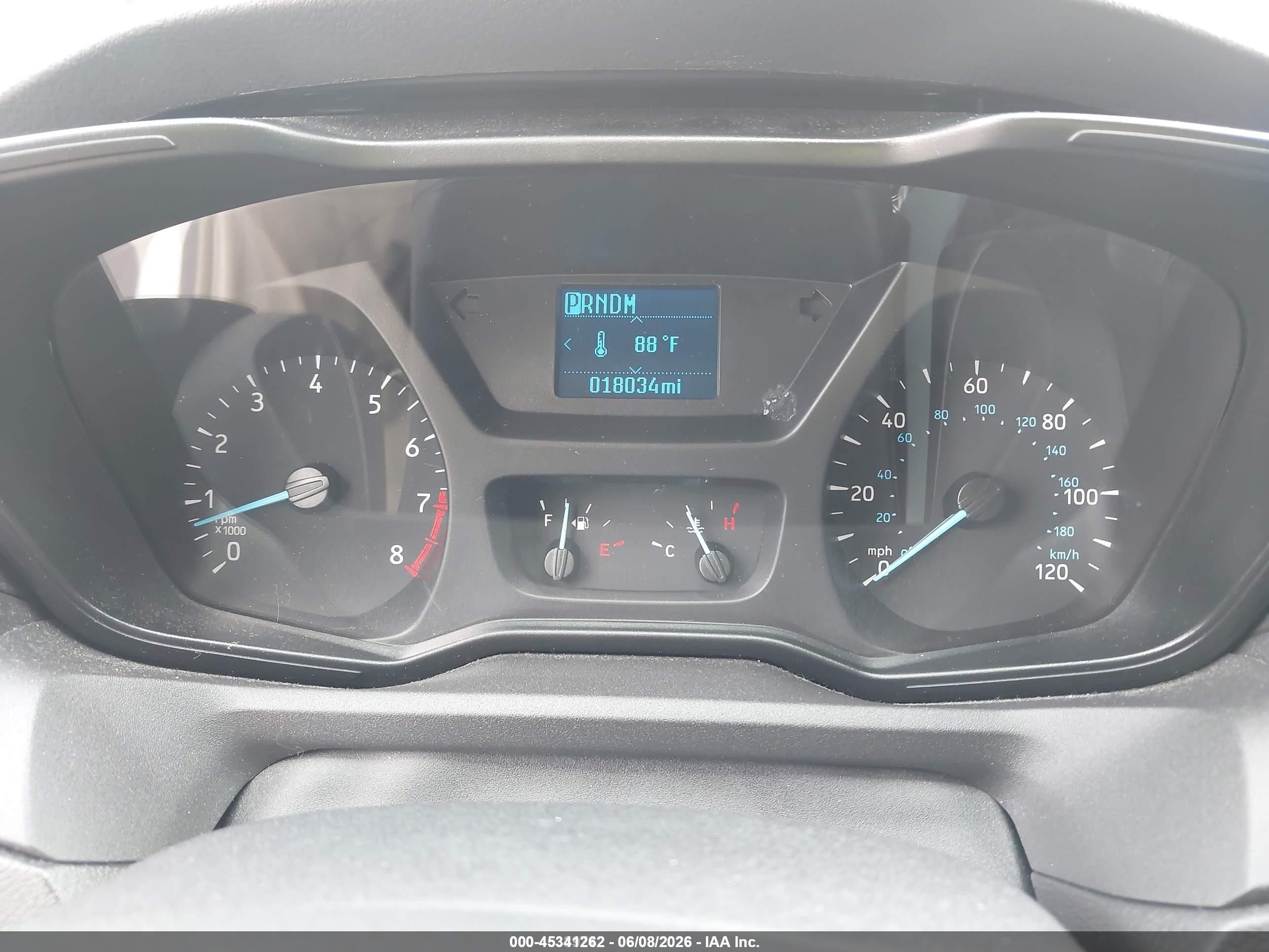 2015 Ford Transit-350 Xlt White vin: 1FBZX2ZM9FKB10132