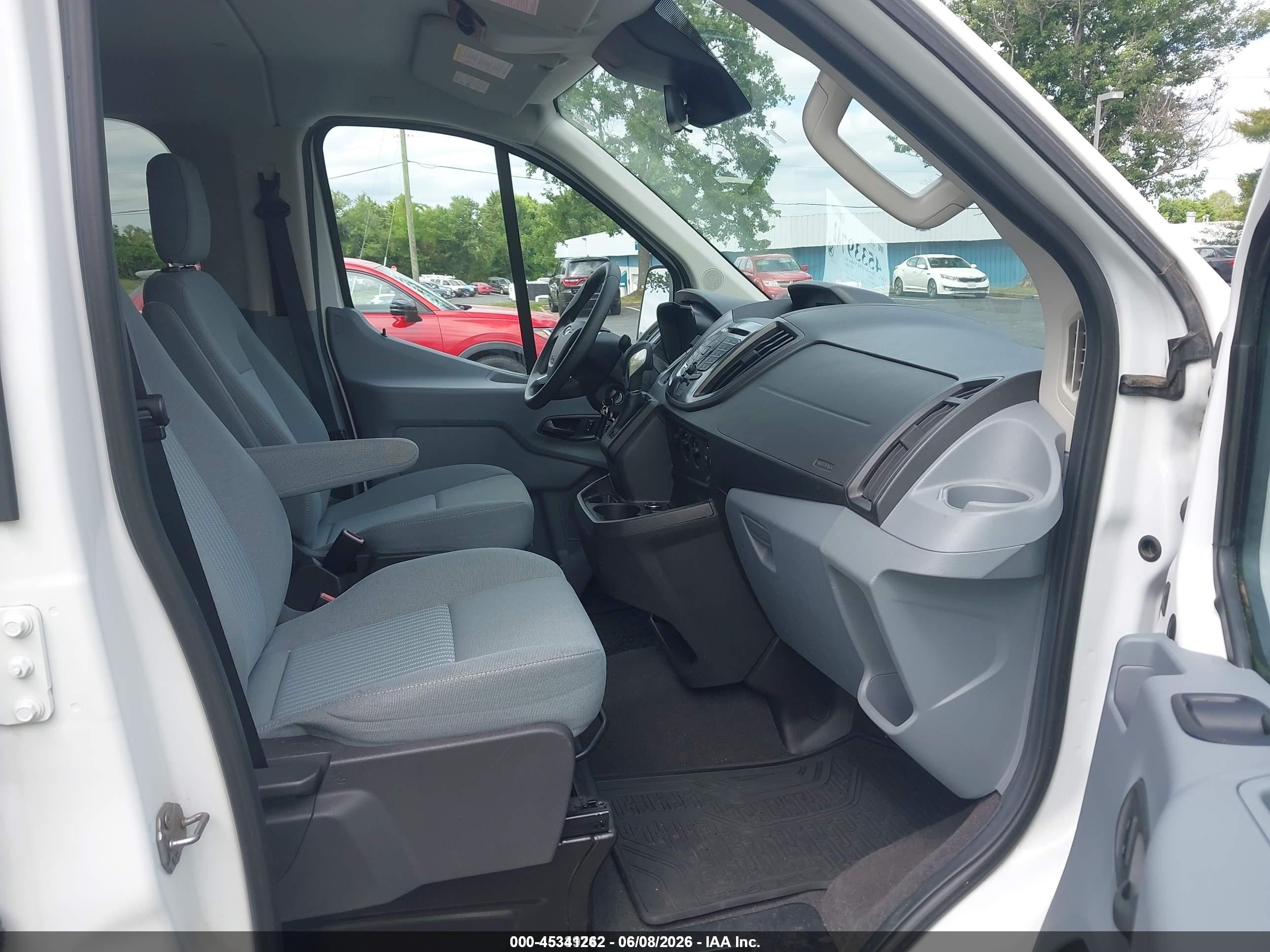 2015 Ford Transit-350 Xlt White vin: 1FBZX2ZM9FKB10132