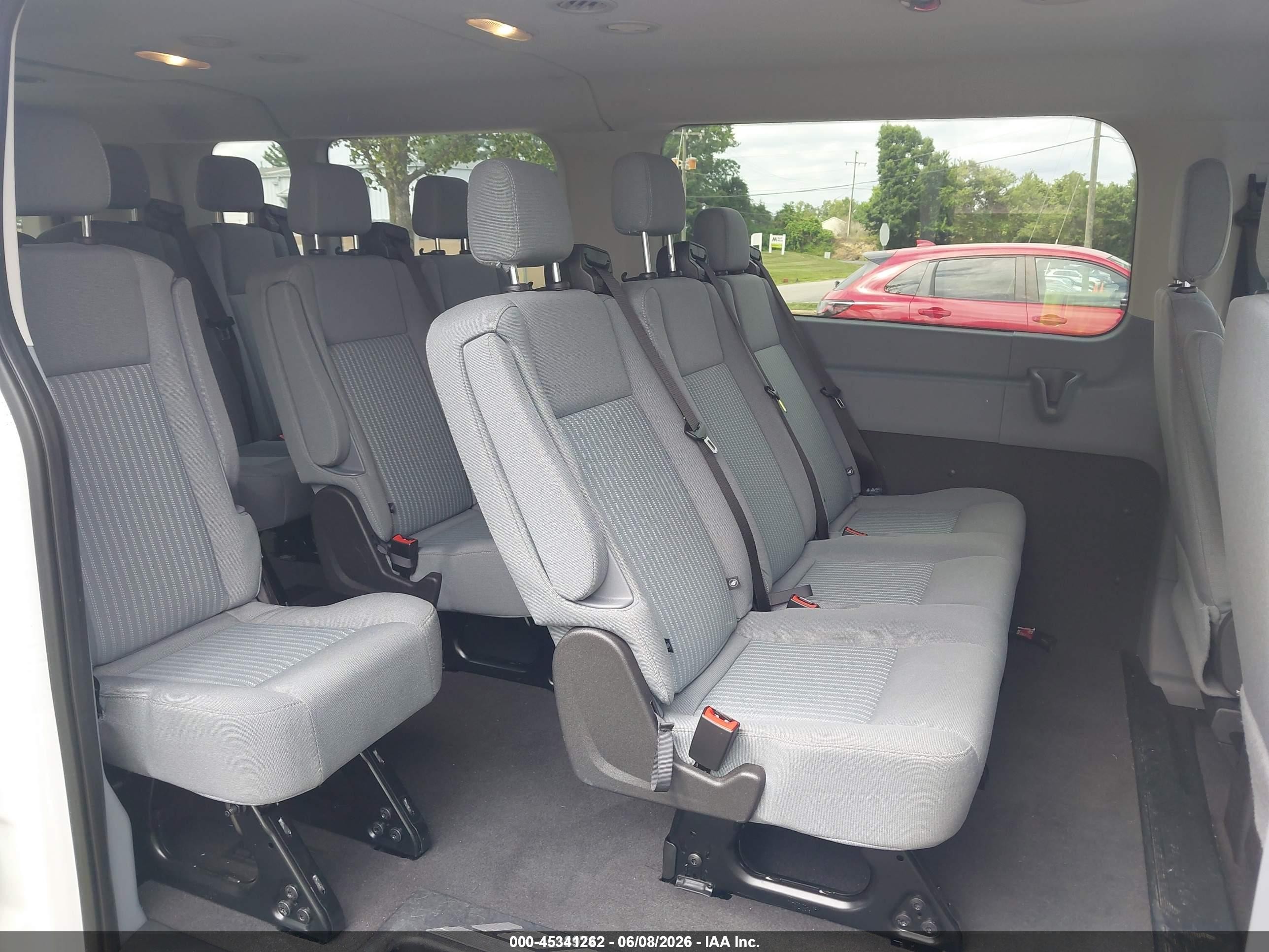 2015 Ford Transit-350 Xlt White vin: 1FBZX2ZM9FKB10132
