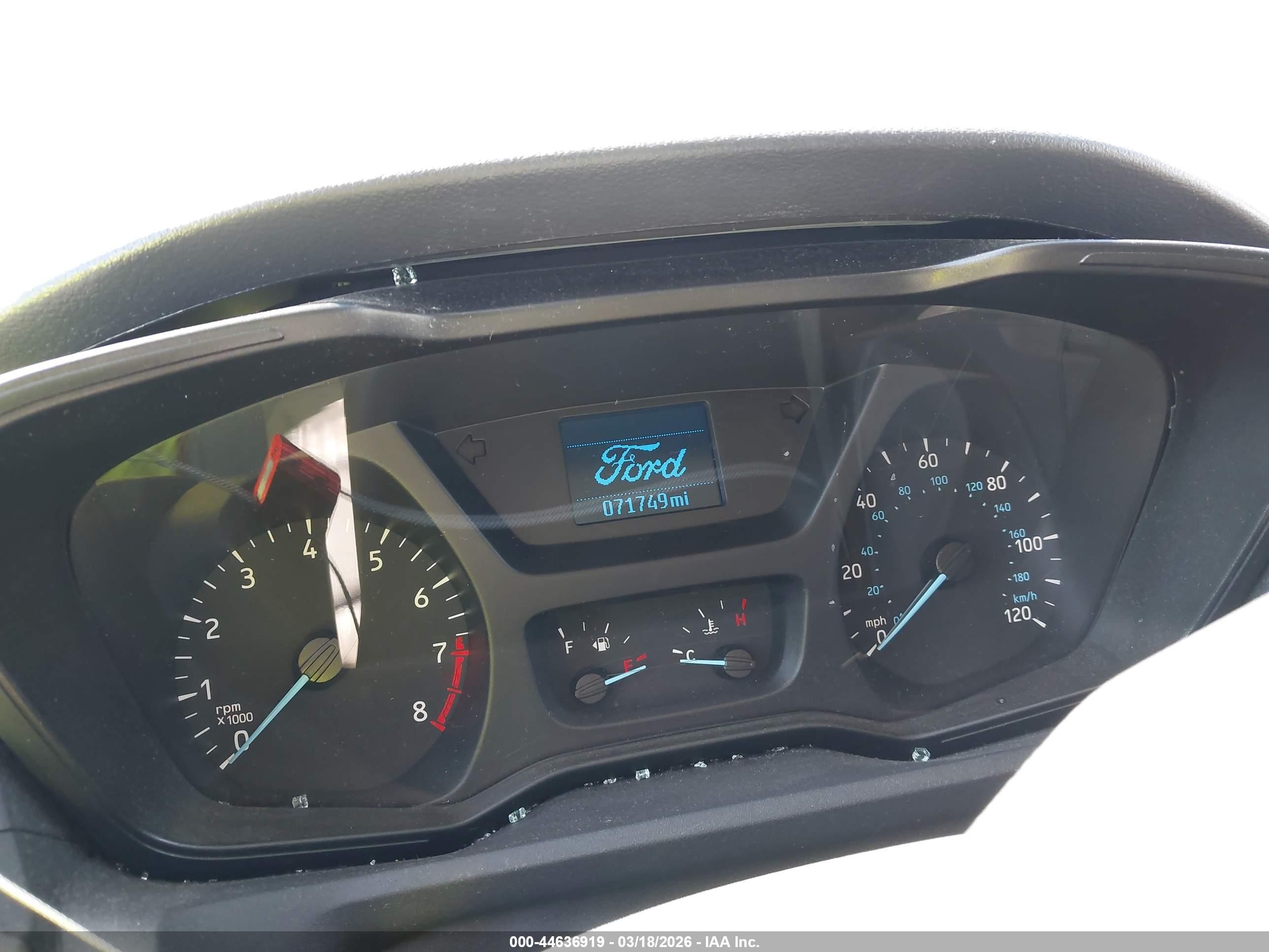 2015 Ford Transit-350 Xlt White vin: 1FBZX2ZM9FKB27884