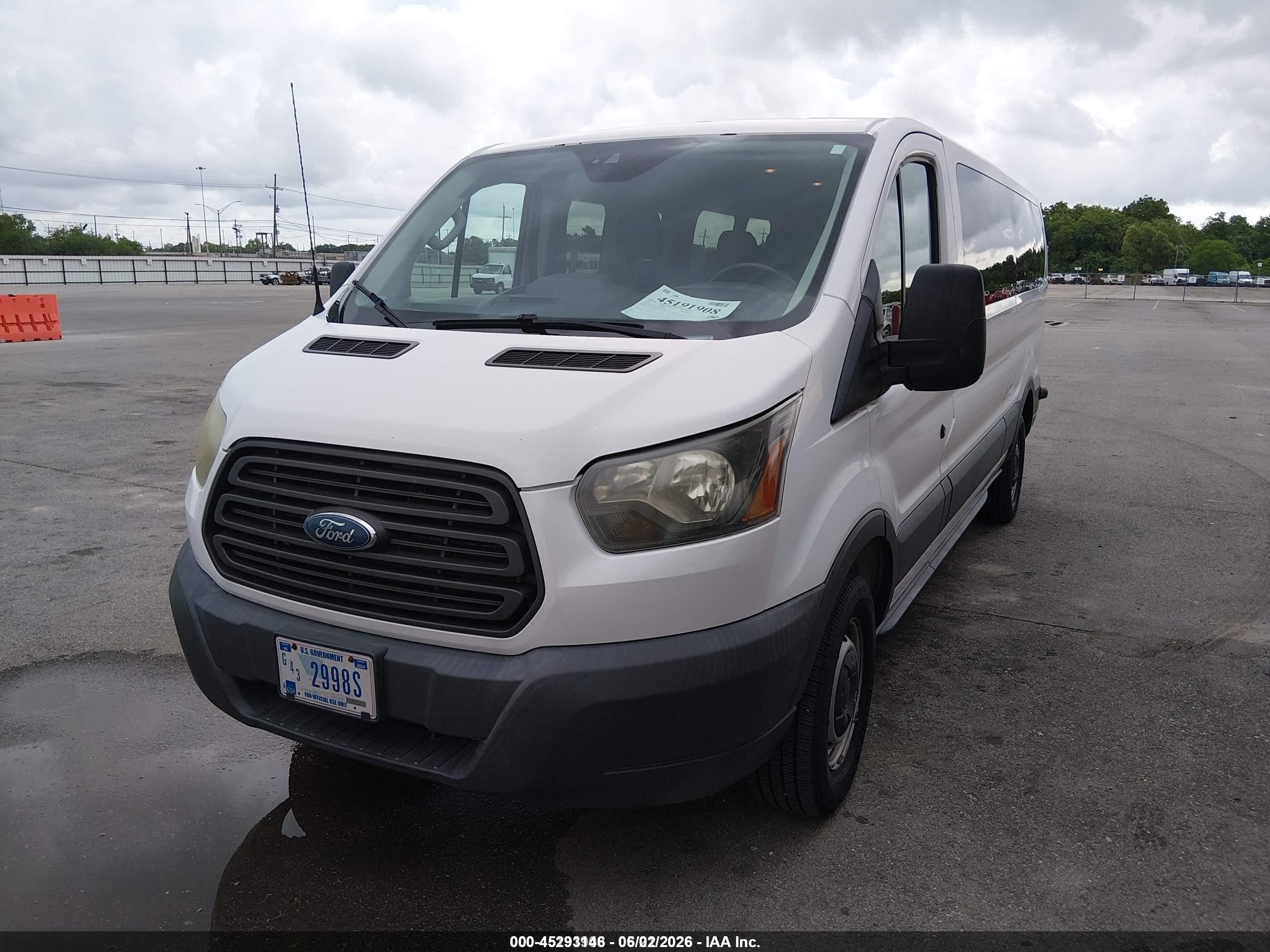 2016 Ford Transit-350 Xl Белый vin: 1FBZX2ZM9GKB25859