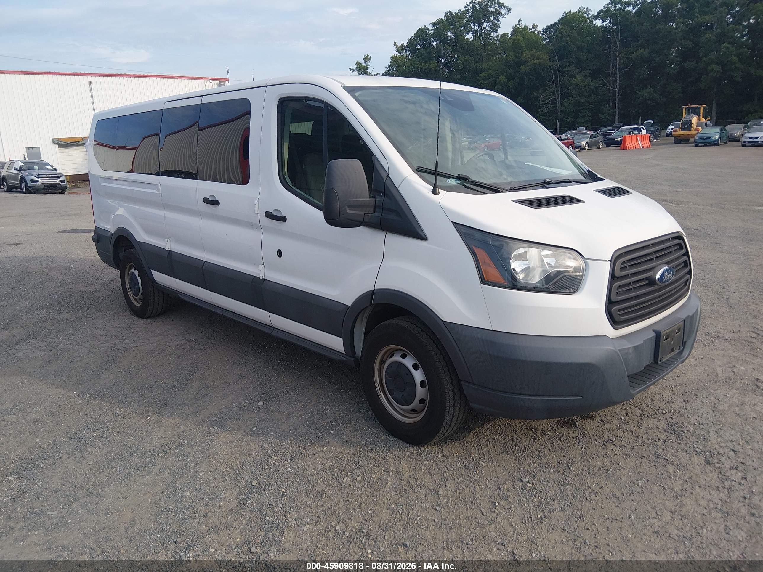 2017 Ford Transit-350 Xl White vin: 1FBZX2ZM9HKB02518