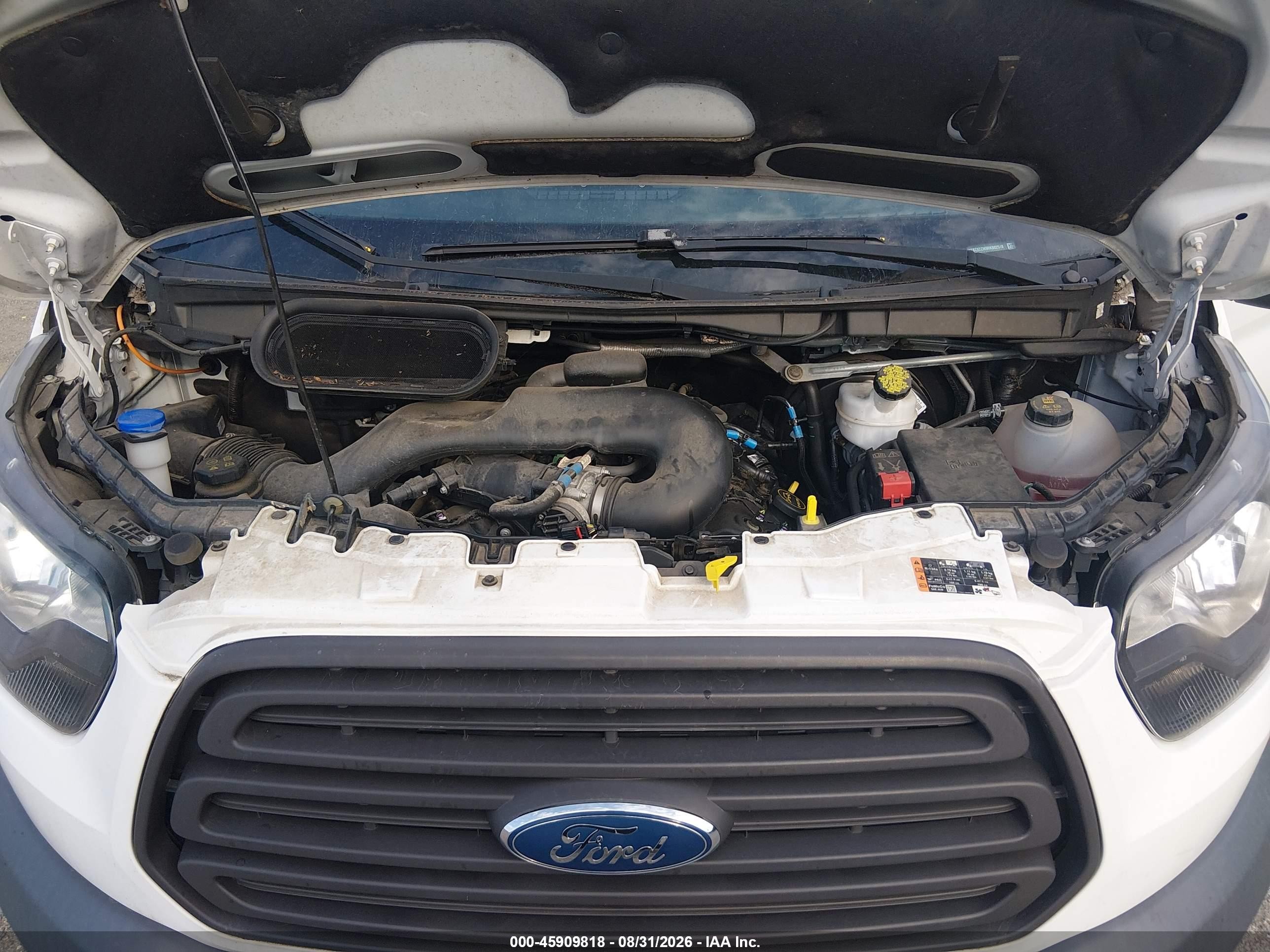 2017 Ford Transit-350 Xl White vin: 1FBZX2ZM9HKB02518