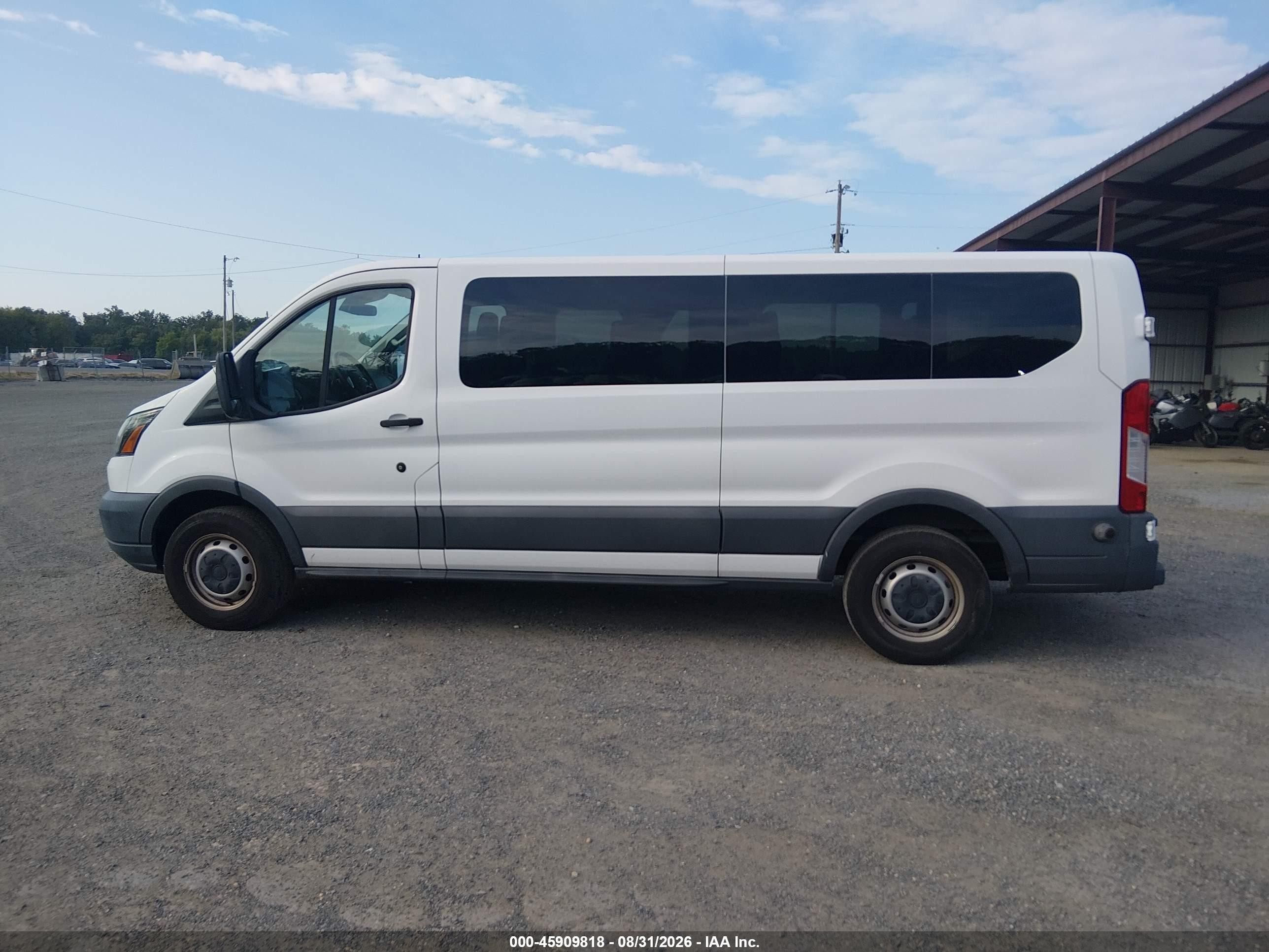 2017 Ford Transit-350 Xl White vin: 1FBZX2ZM9HKB02518