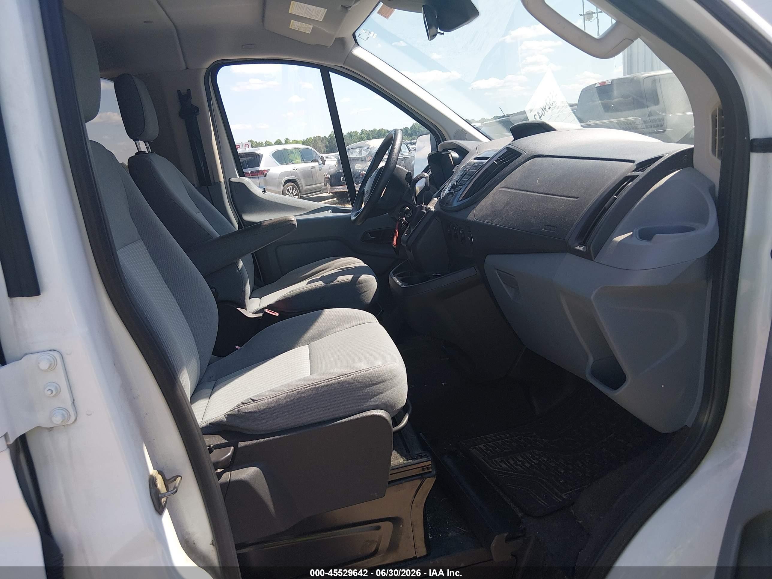 2015 Ford Transit-350 Xl/xlt White vin: 1FBZX2ZMXFKB01715