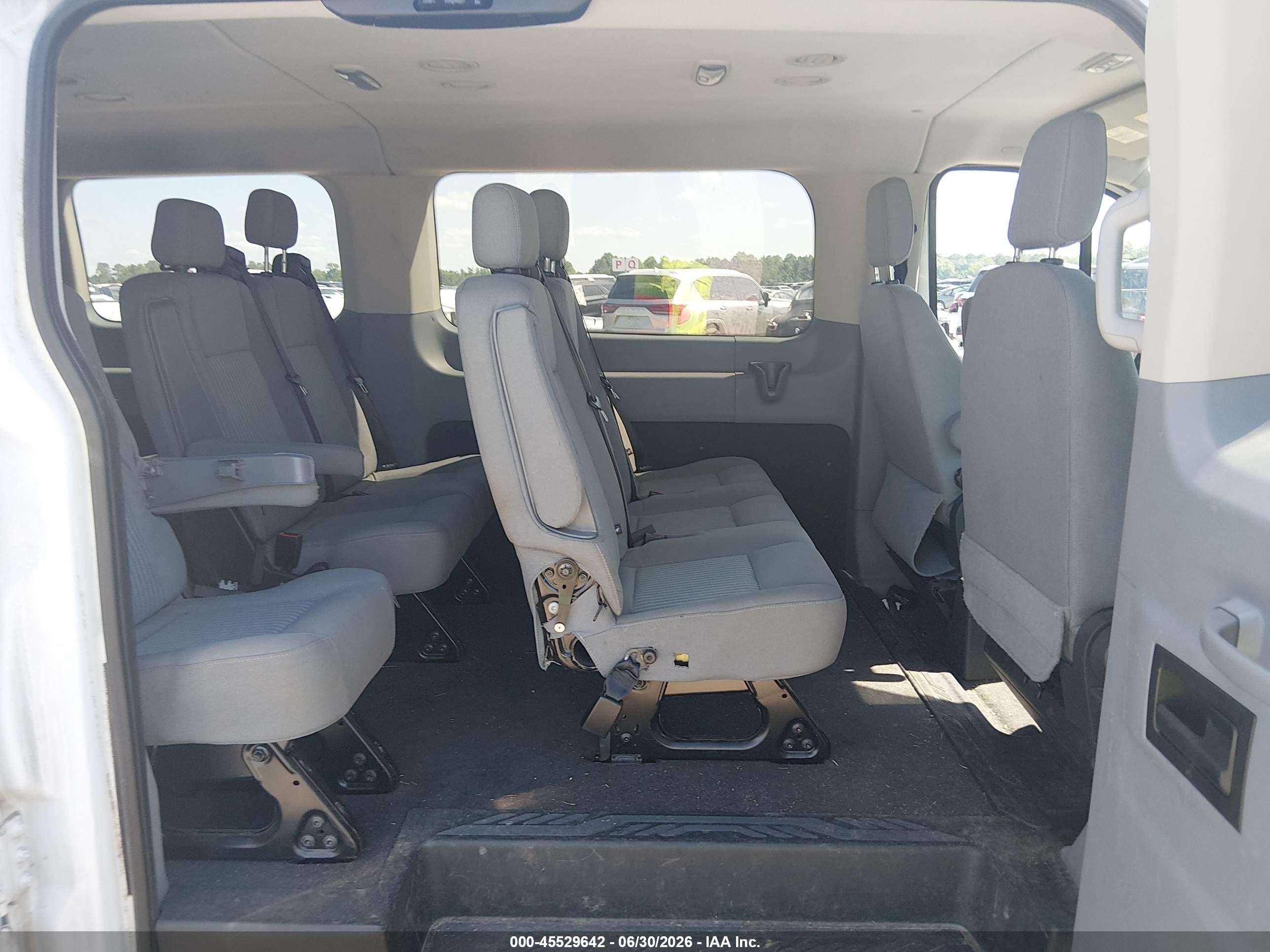 2015 Ford Transit-350 Xl/xlt White vin: 1FBZX2ZMXFKB01715