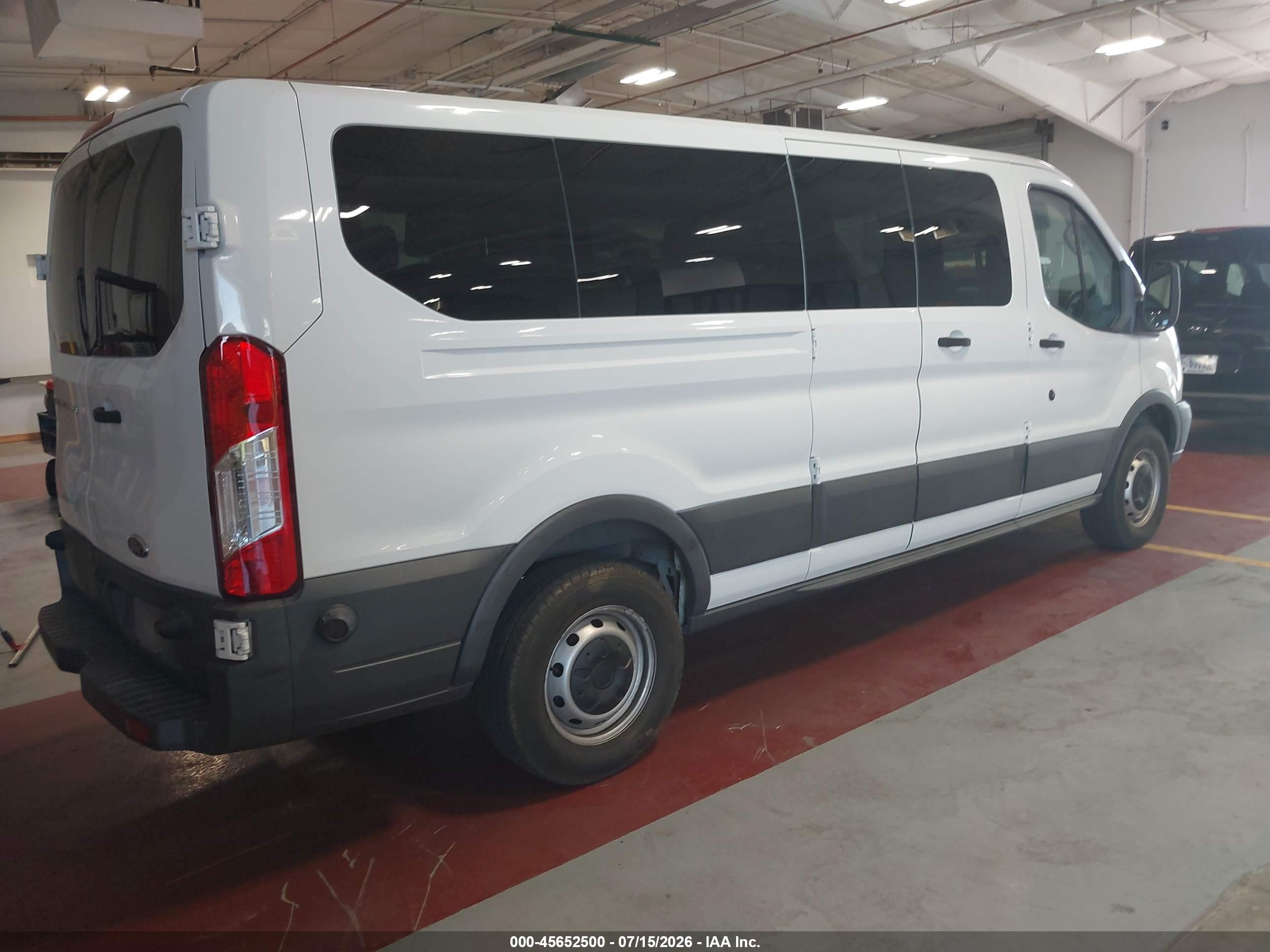 2018 Ford Transit-350 Xl White vin: 1FBZX2ZMXJKB42709