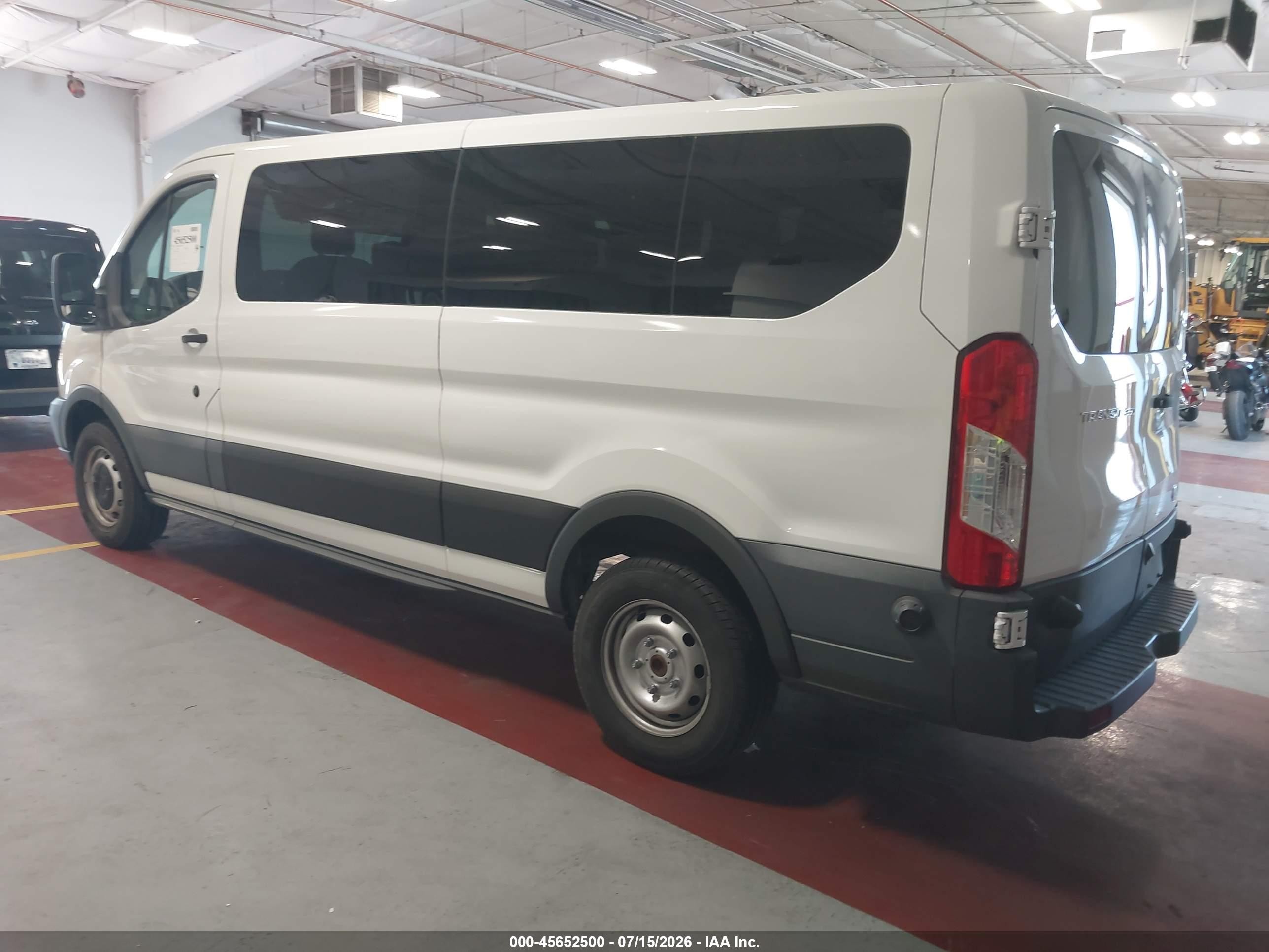 2018 Ford Transit-350 Xl White vin: 1FBZX2ZMXJKB42709